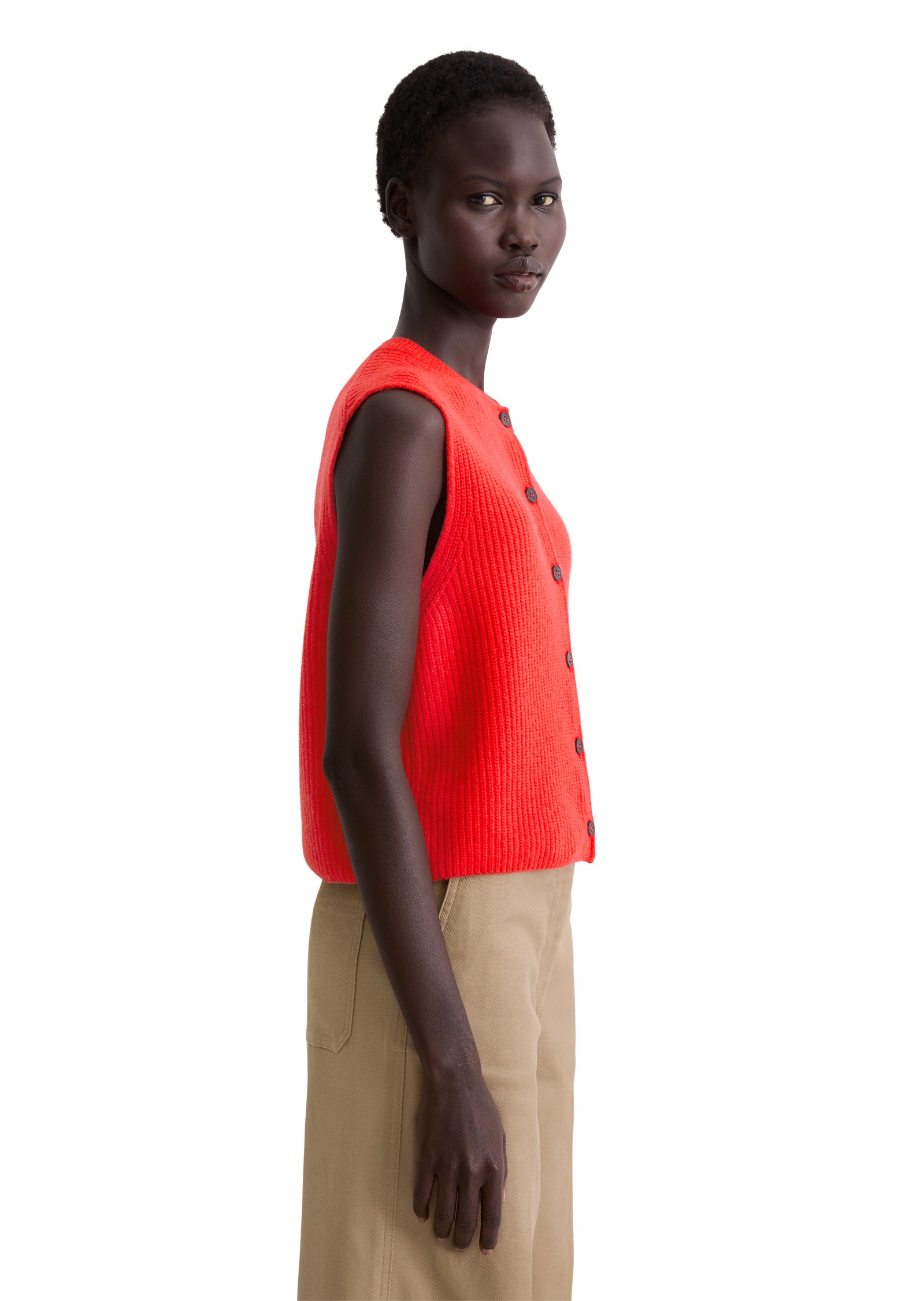 Marc OPolo Strickweste "aus weichem Merinowolle-Mix" günstig online kaufen