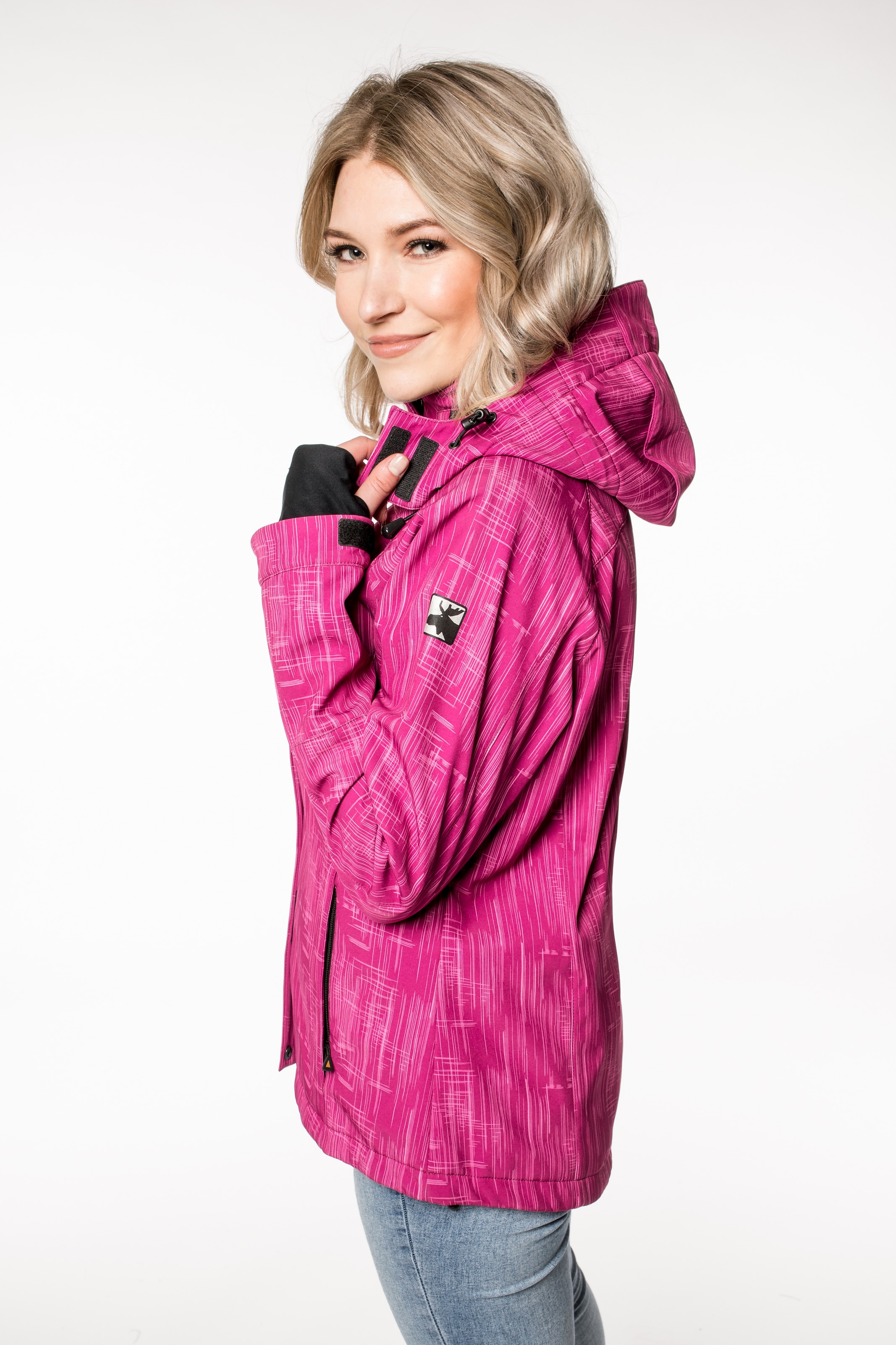 DEPROC Active Softshelljacke »CHICOPEE WOMEN«, auch in Großen Größen erhältlich