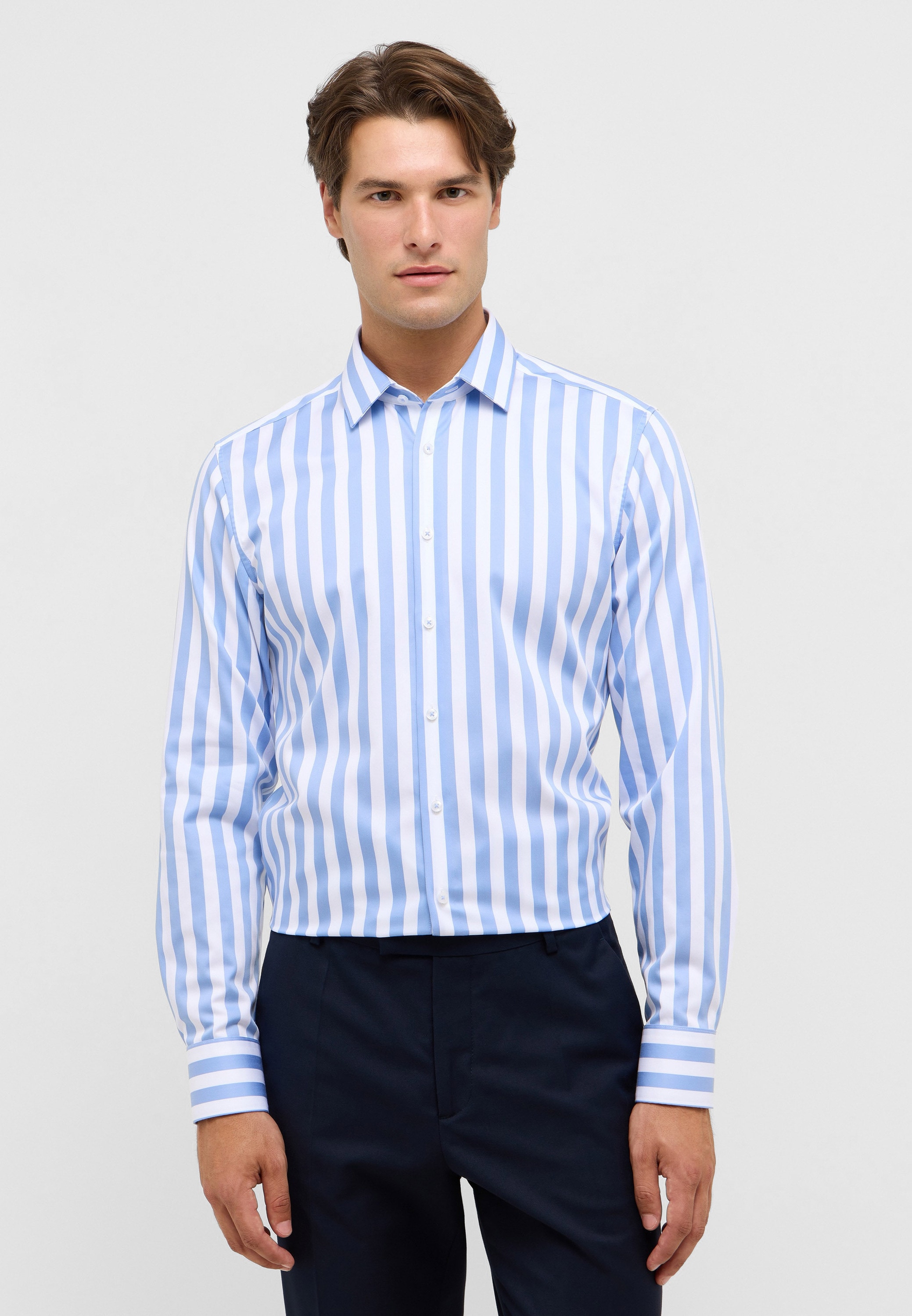 Eterna Langarmhemd "SLIM FIT", NON IRON (bügelfrei) günstig online kaufen