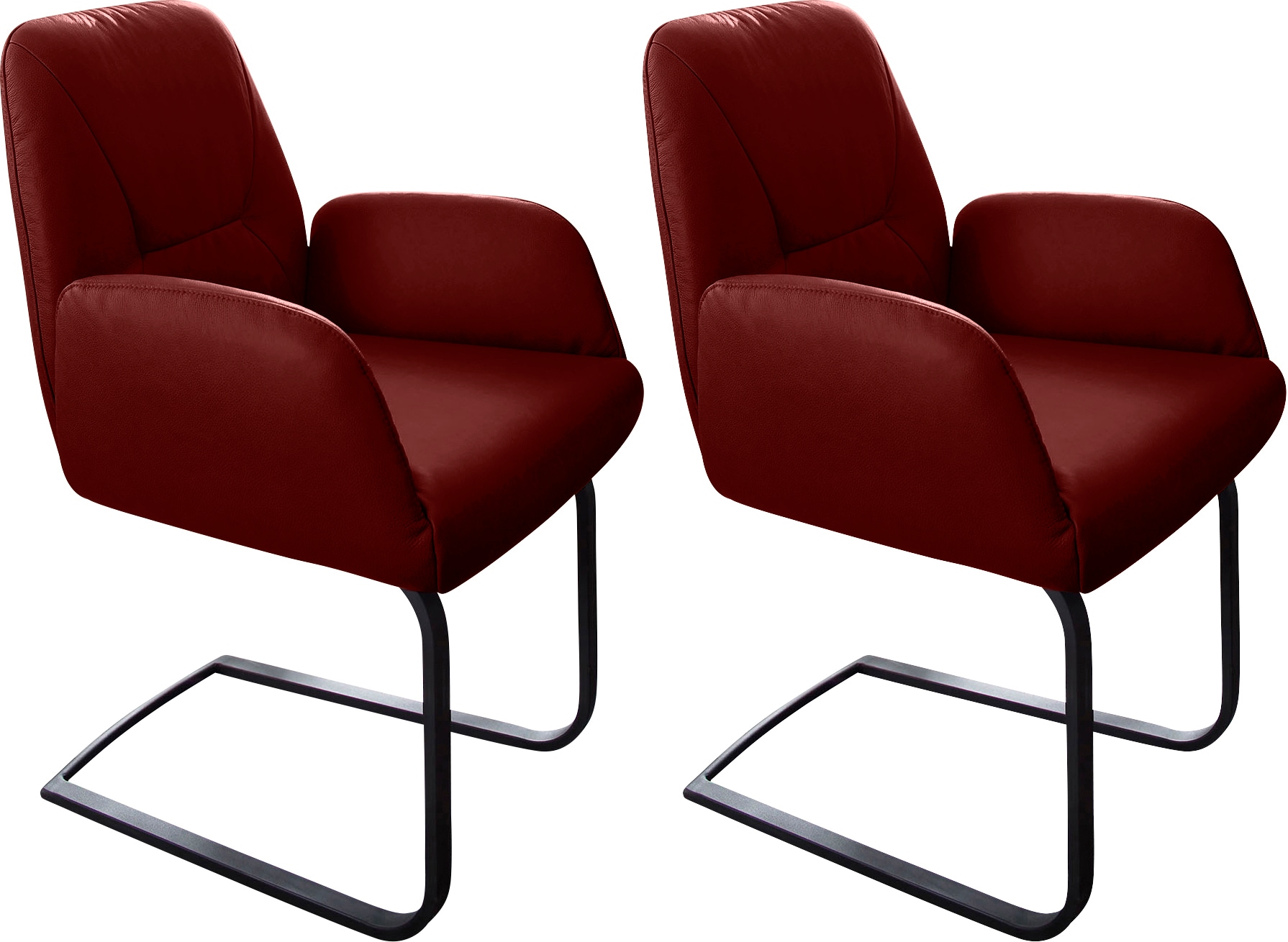 W.SCHILLIG Freischwinger "ole" (Set) 2 Stk.2er- oder 4er-Set, Gestell in Sc günstig online kaufen