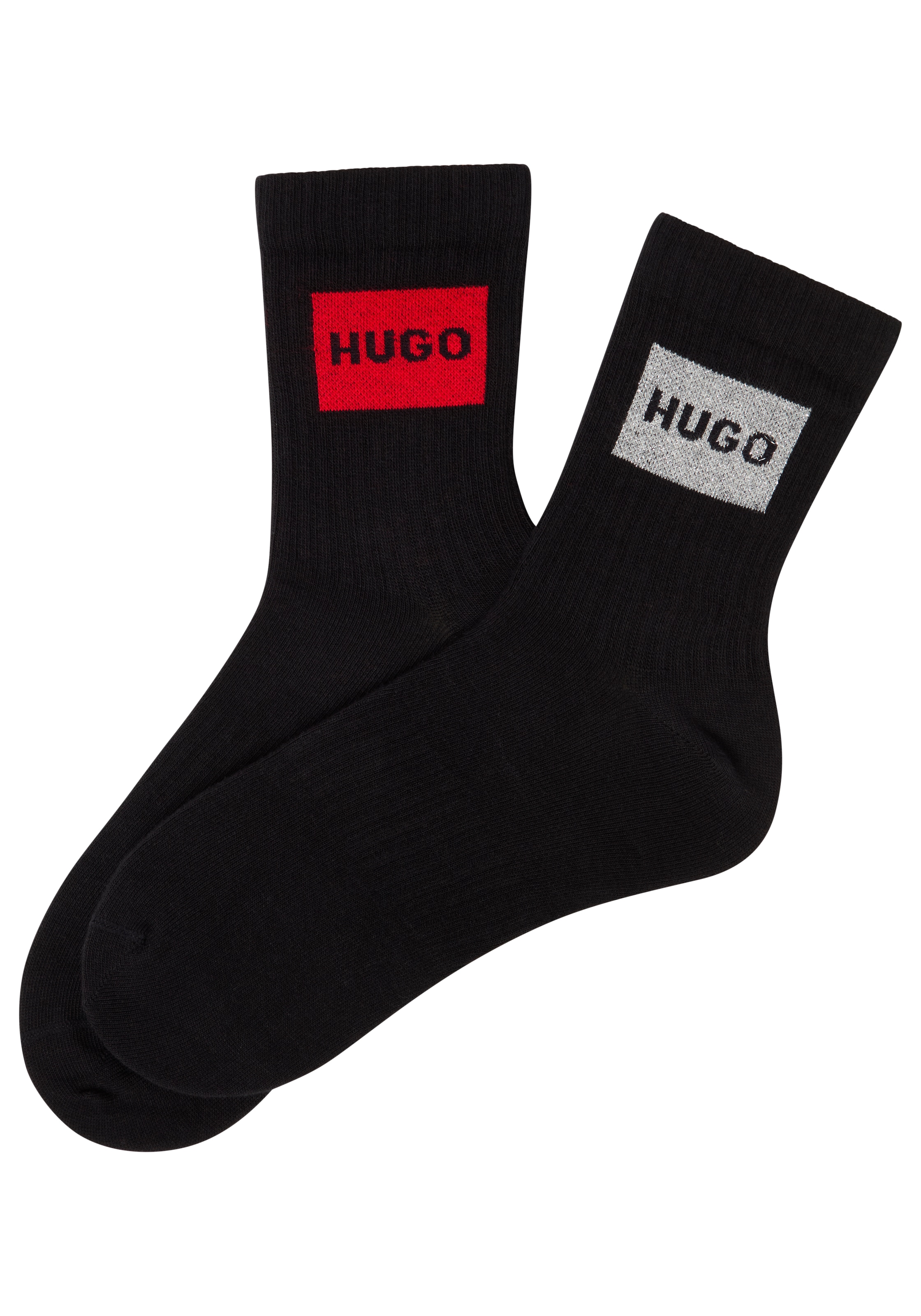 HUGO Underwear Socken "2P QS GIFT LUREX", (2 Paar) günstig online kaufen