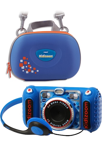 Vtech® Kinderkamera »KidiZoom Duo DX, blau«, 5 MP, inkl. Tragetasche kaufen