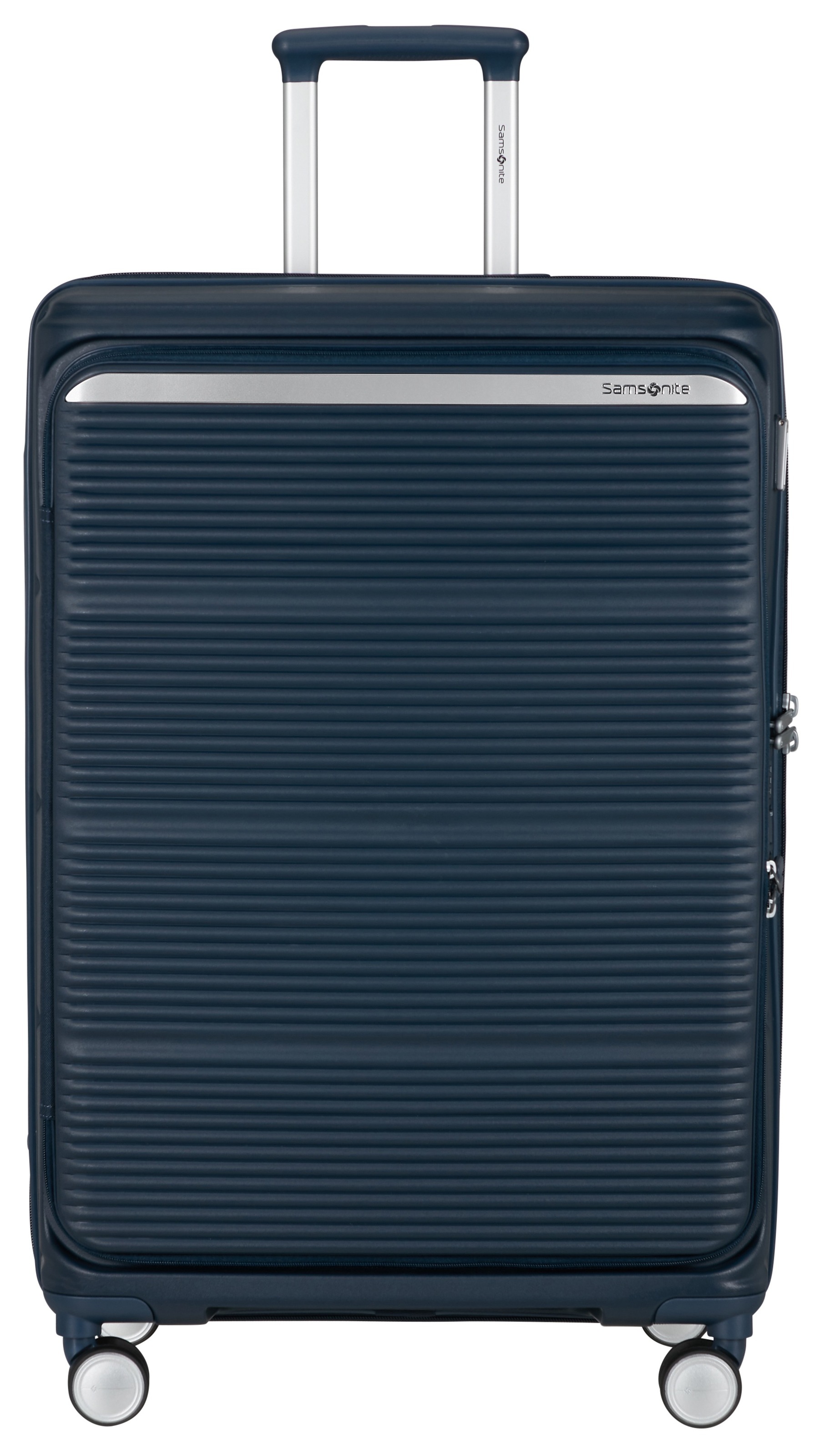 Thumbnail - Samsonite Hartschalen-Trolley "PARALUX, verschiedene Größen und Farben" 105 l 4 Rollen Reisegepäck mit Frontfach Packwür...