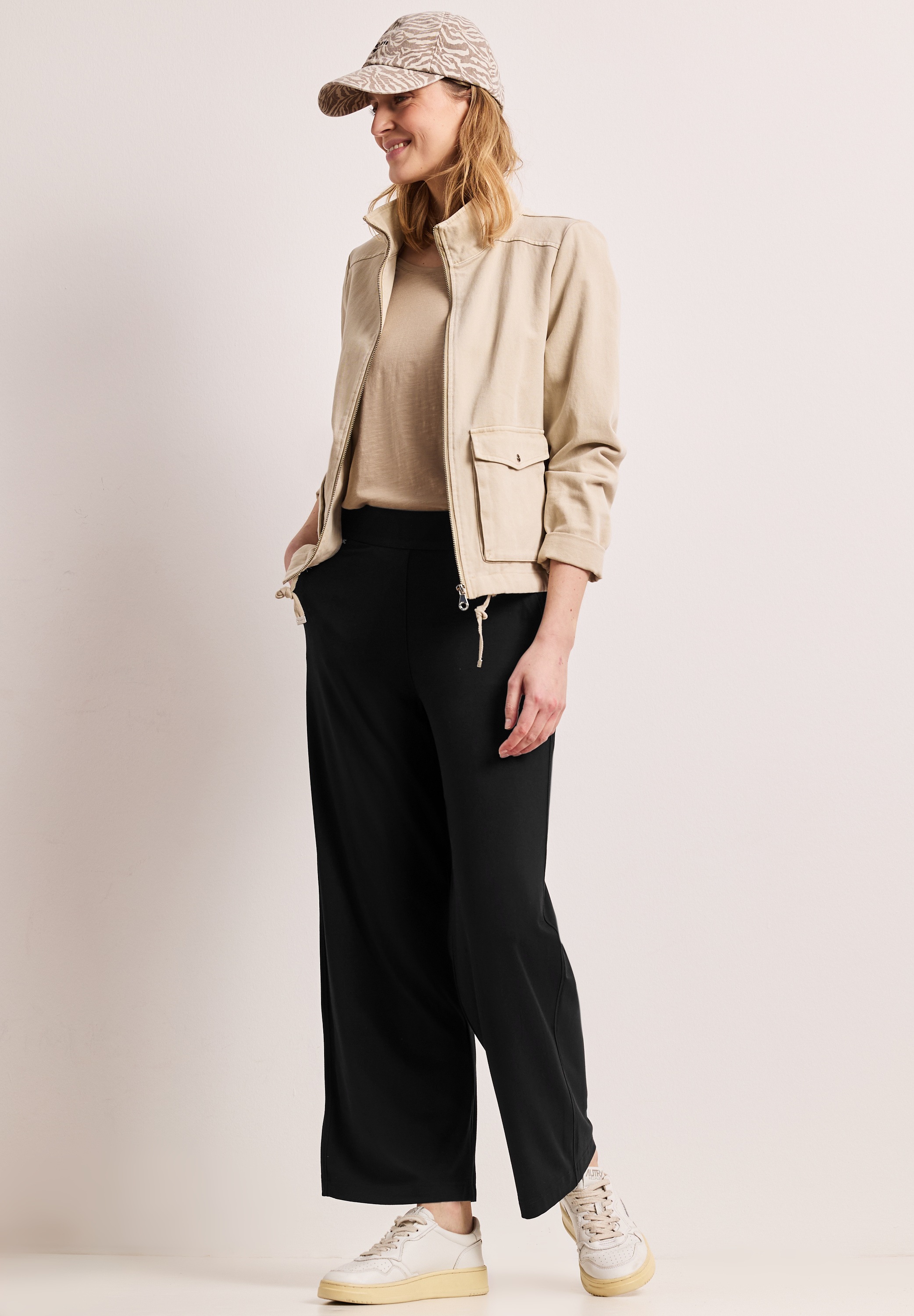 STREET ONE Stoffhose  High Waist
