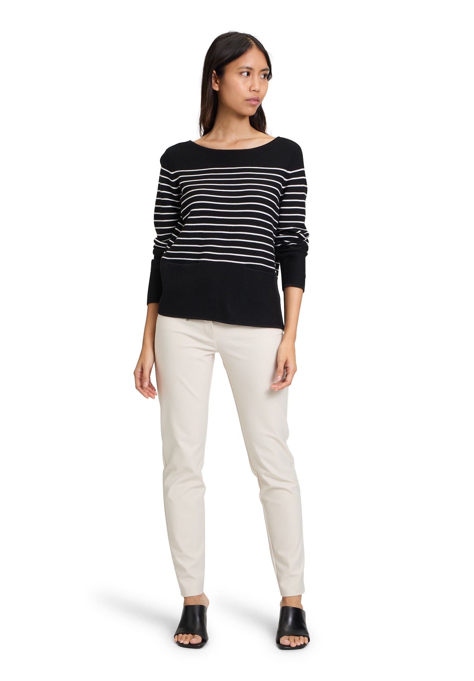 Betty Barclay Strickpullover »Betty Barclay Feinstrickpullover mit Eingrifftaschen«, (1 tlg.), Struktur