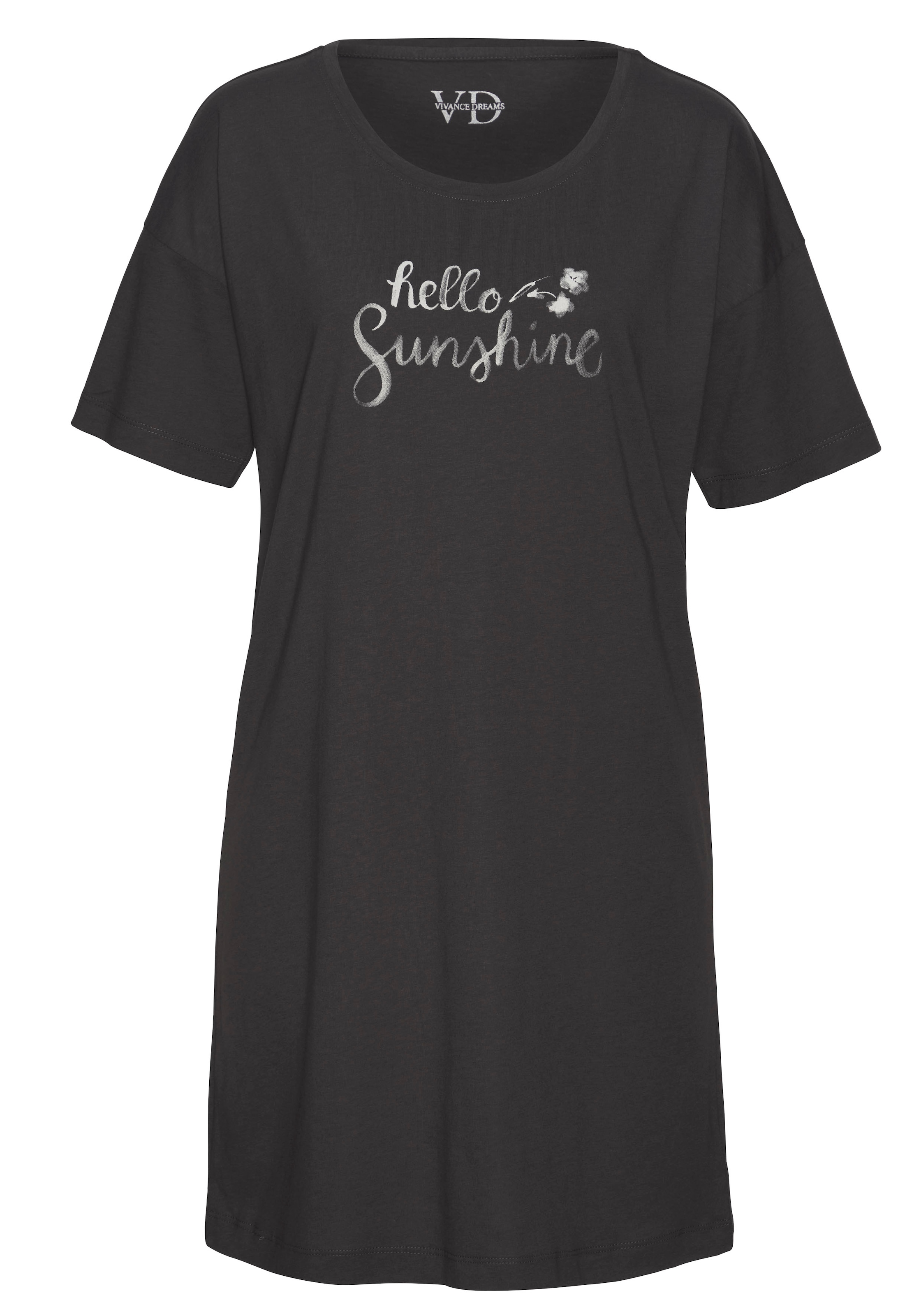 Vivance Dreams Sleepshirt, mit Frontdruck günstig online kaufen