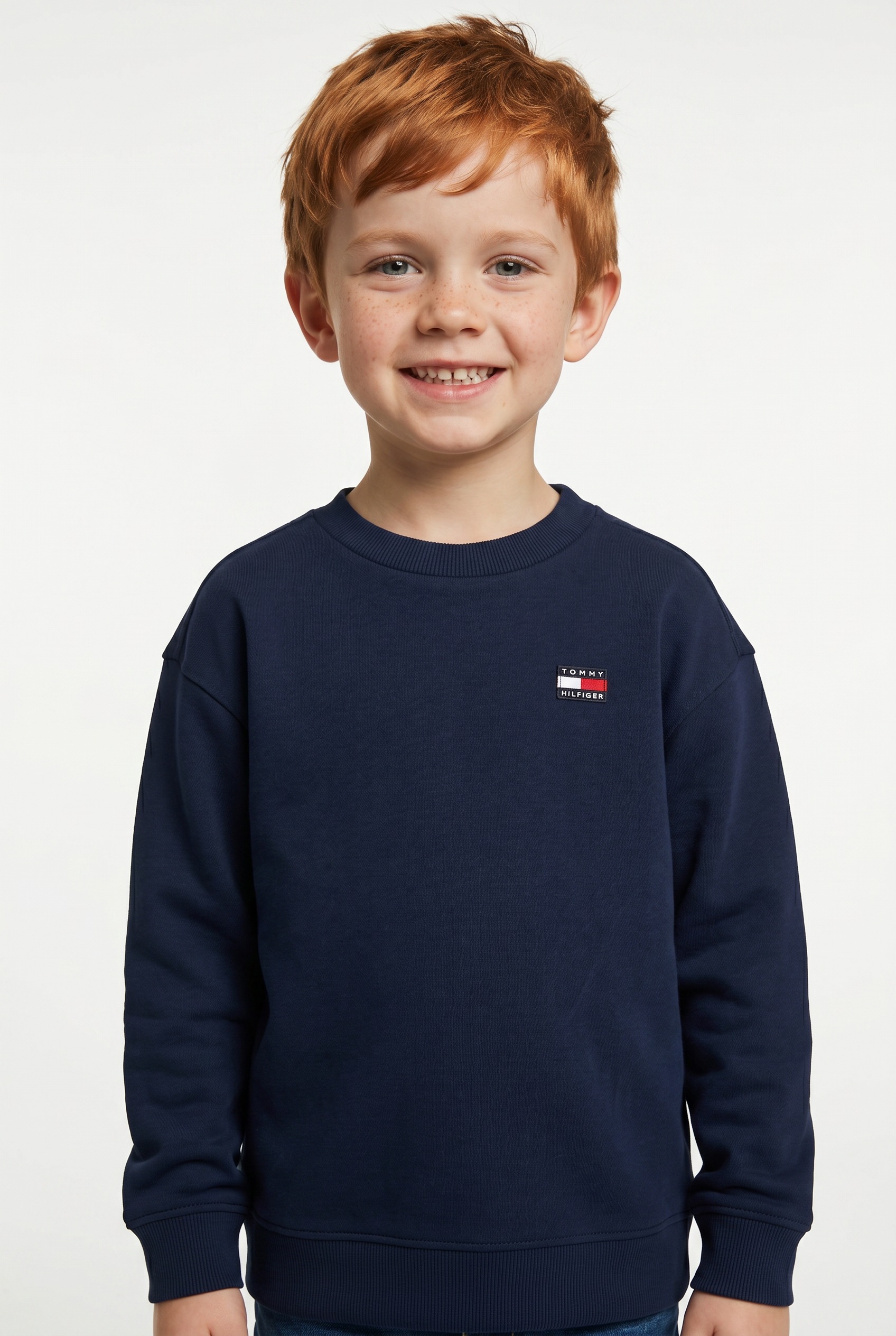 Tommy Hilfiger Sweatshirt , Rundhalsausschnitt, Regular Fit, Kinder bis 16 Jahre
