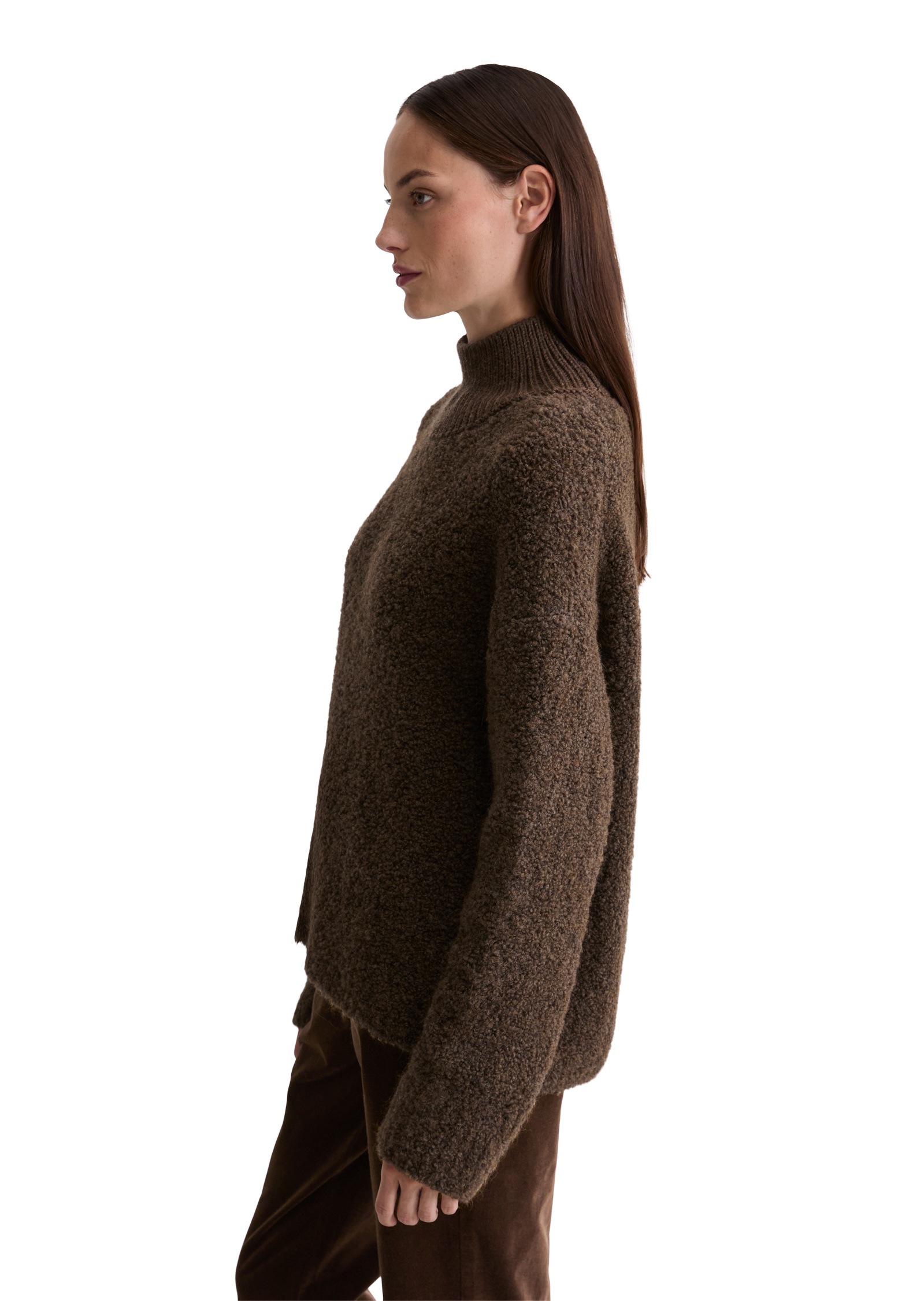 Marc OPolo Stehkragenpullover "aus Schurwolle-Alpakawolle-Mix" günstig online kaufen