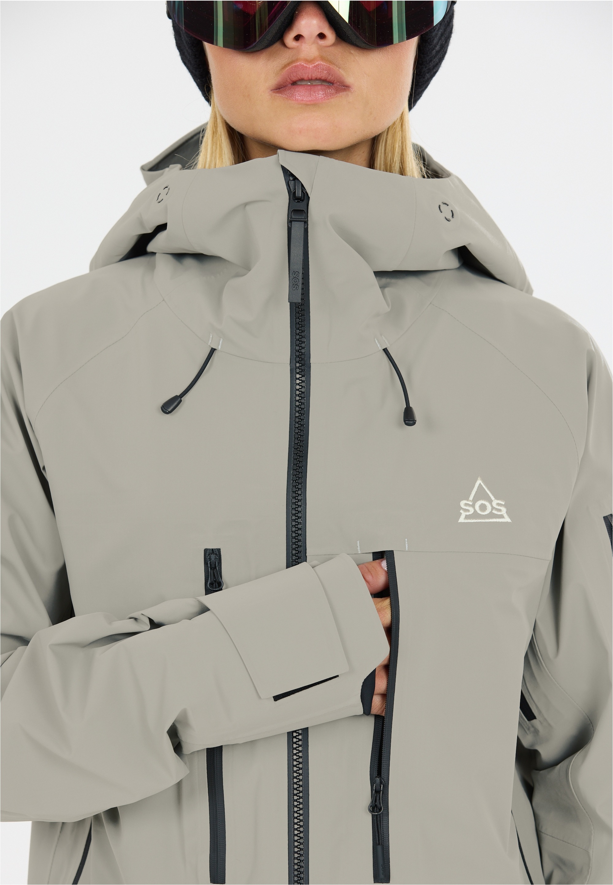 SOS Skijacke »Kula« mit wasserdichter Membran