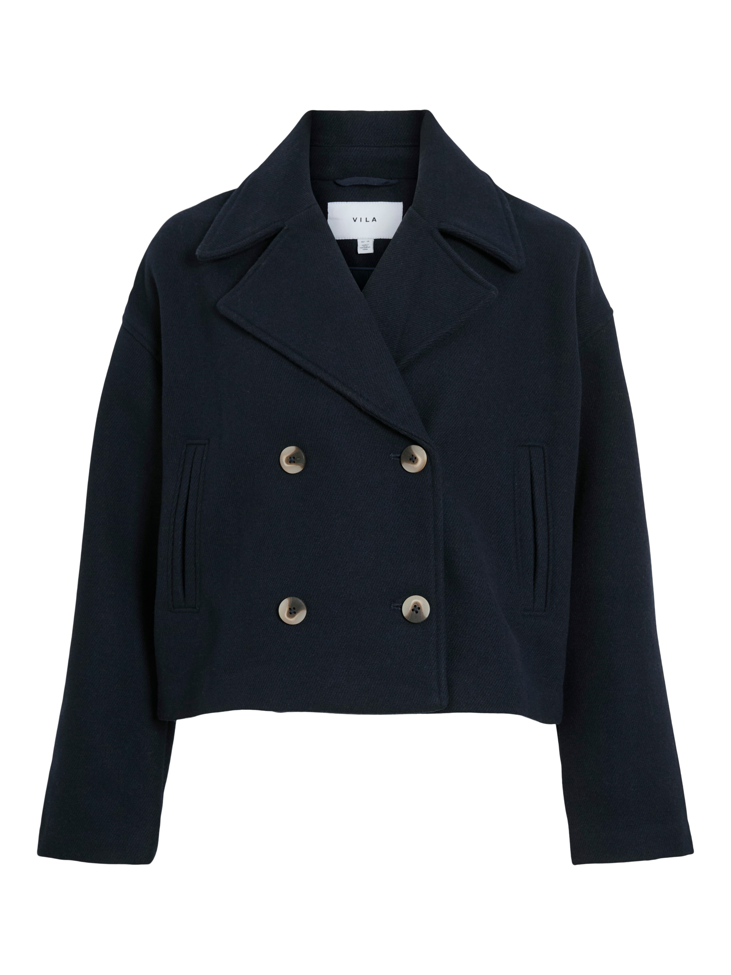 Vila Kurzjacke "VIKAMINA L/S V-NECK JACKET - NOOS" günstig online kaufen