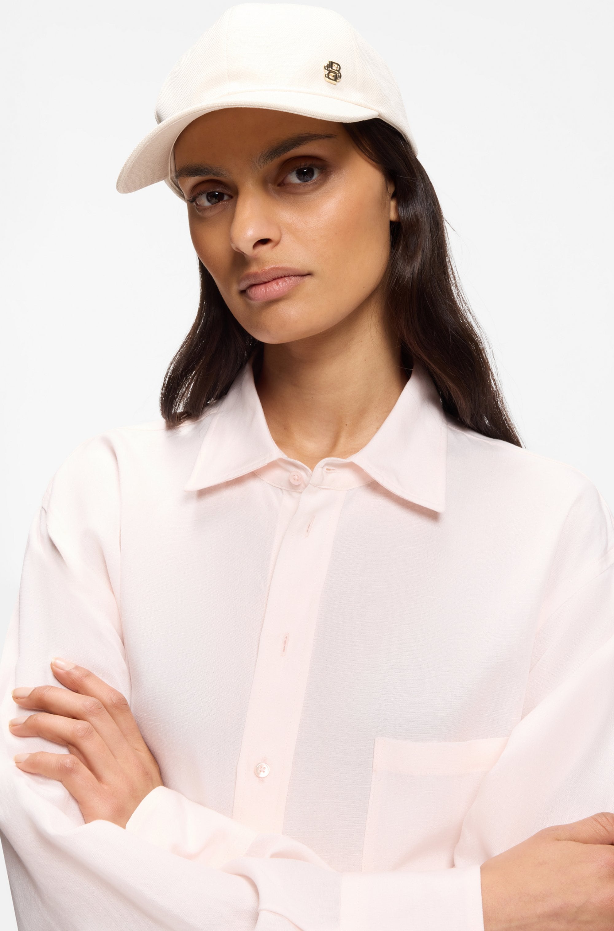 BOSS Baseball Cap »Ari-FB« mit BB-Monogramm, strukturiert