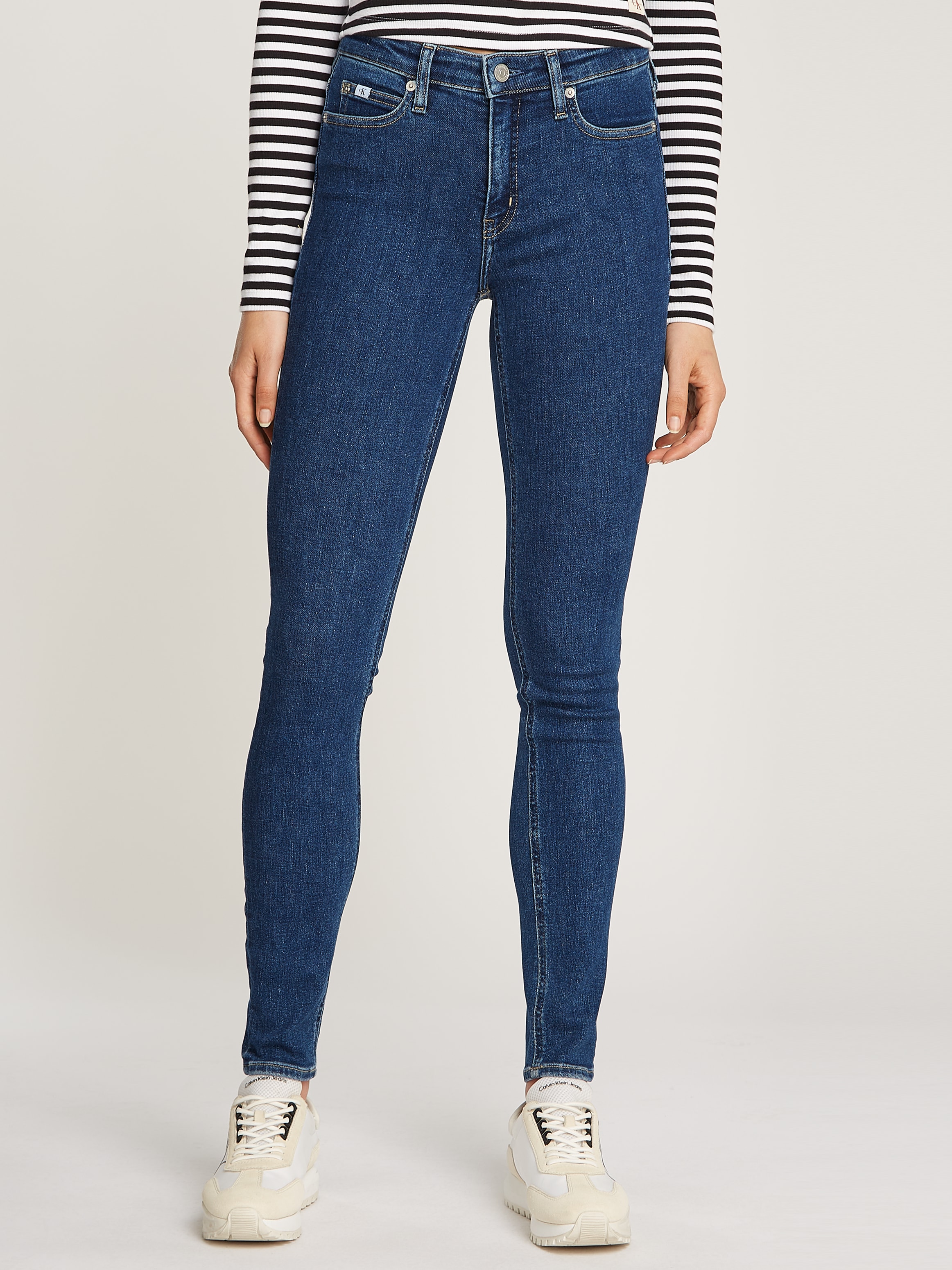 Calvin Klein Jeans Skinny-fit-Jeans "MID RISE SKINNY", im 5-Pocket-Style