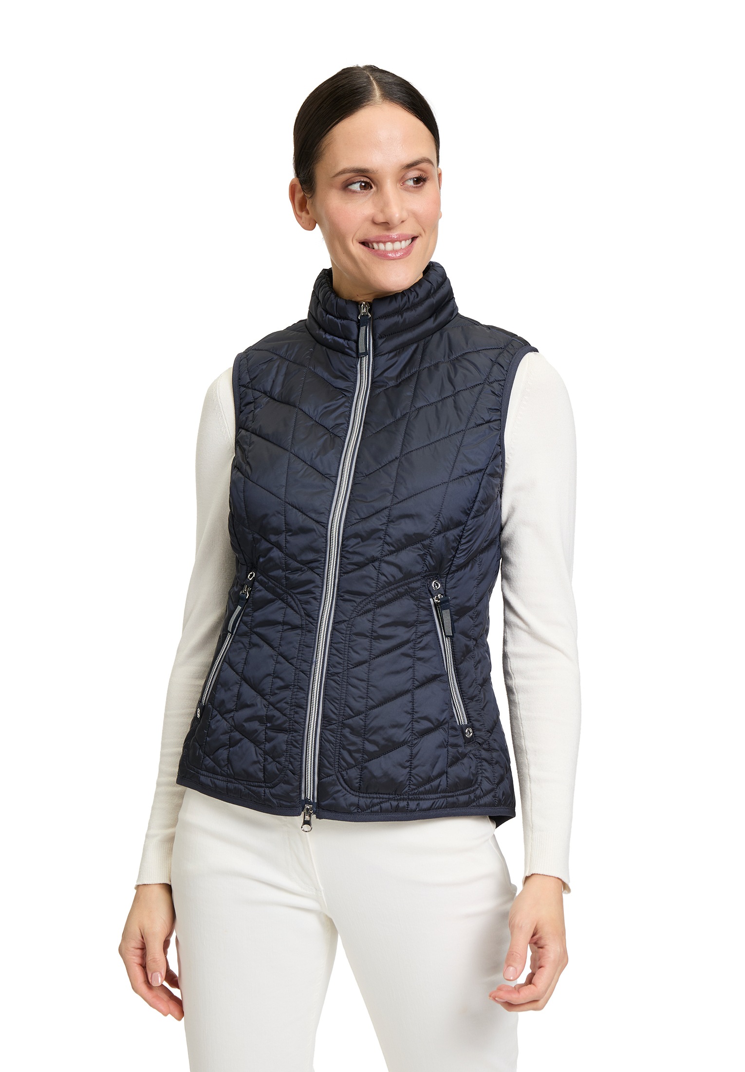 Betty Barclay Strickweste "Betty Barclay Damen Steppweste mit Stehkragen", günstig online kaufen