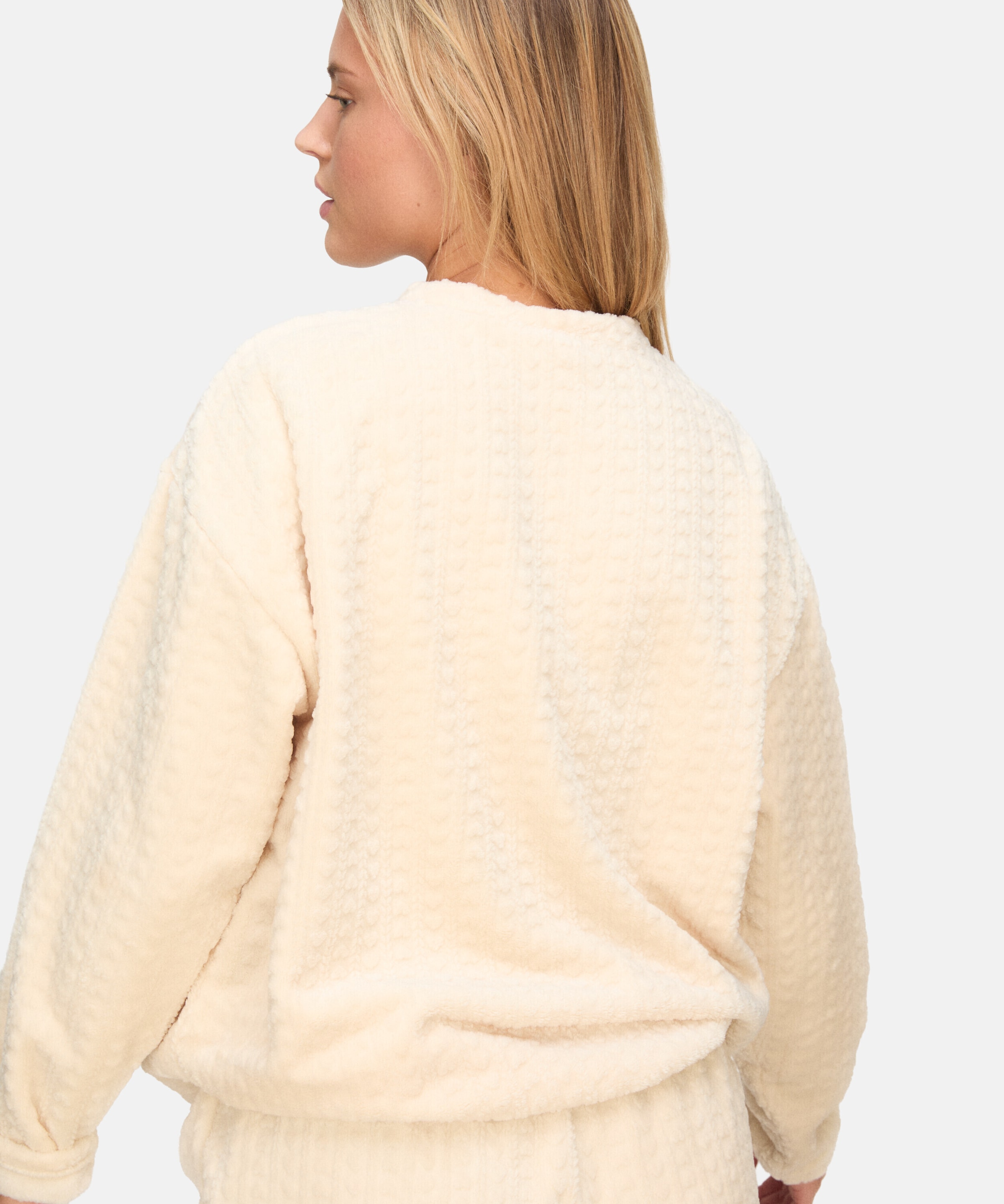 Hunkemöller Pyjama »Pyjama Set Cable Fleece Heart«