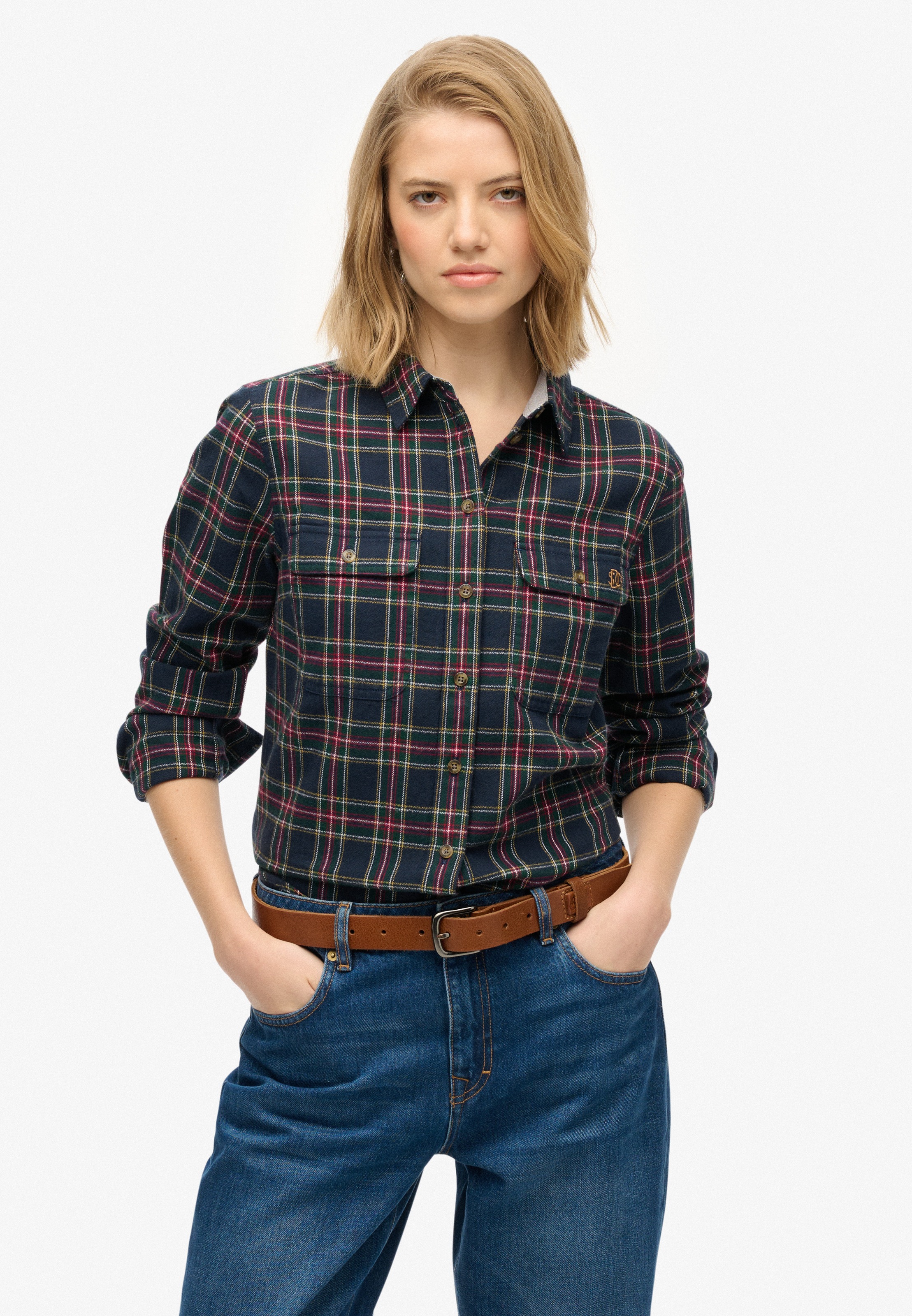 Superdry Karobluse "LUMBERJACK CHECK FLANNEL SHIRT" günstig online kaufen