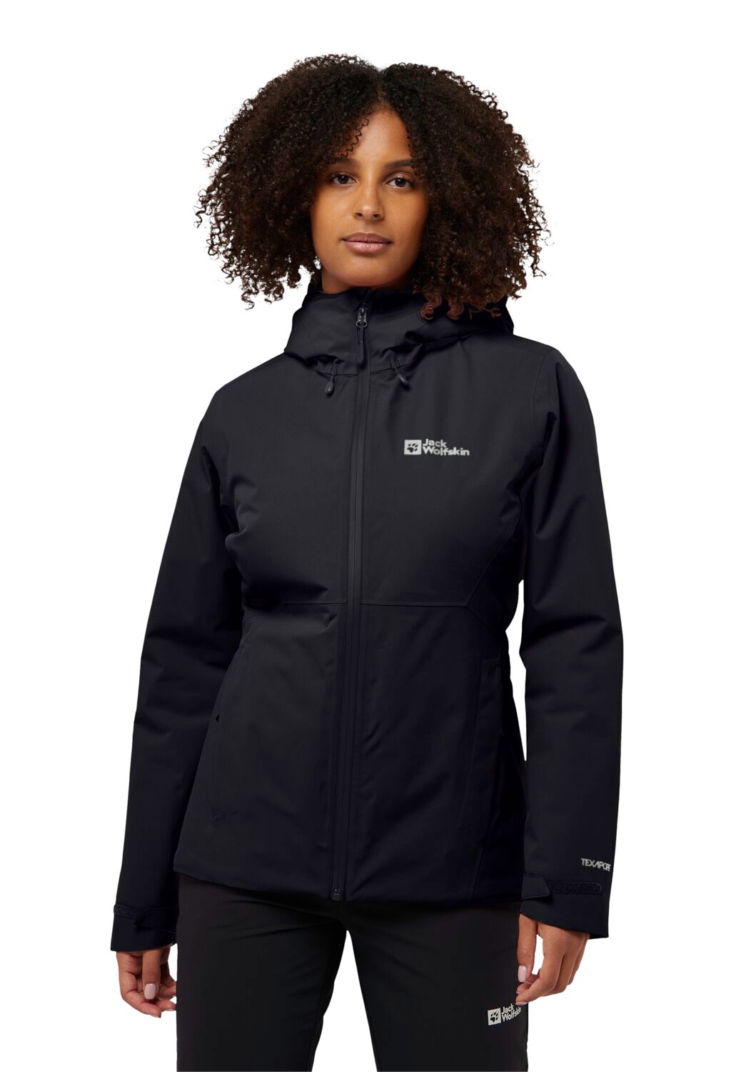 Jack Wolfskin Outdoorjacke »WISPER JACKET«, mit Kapuze