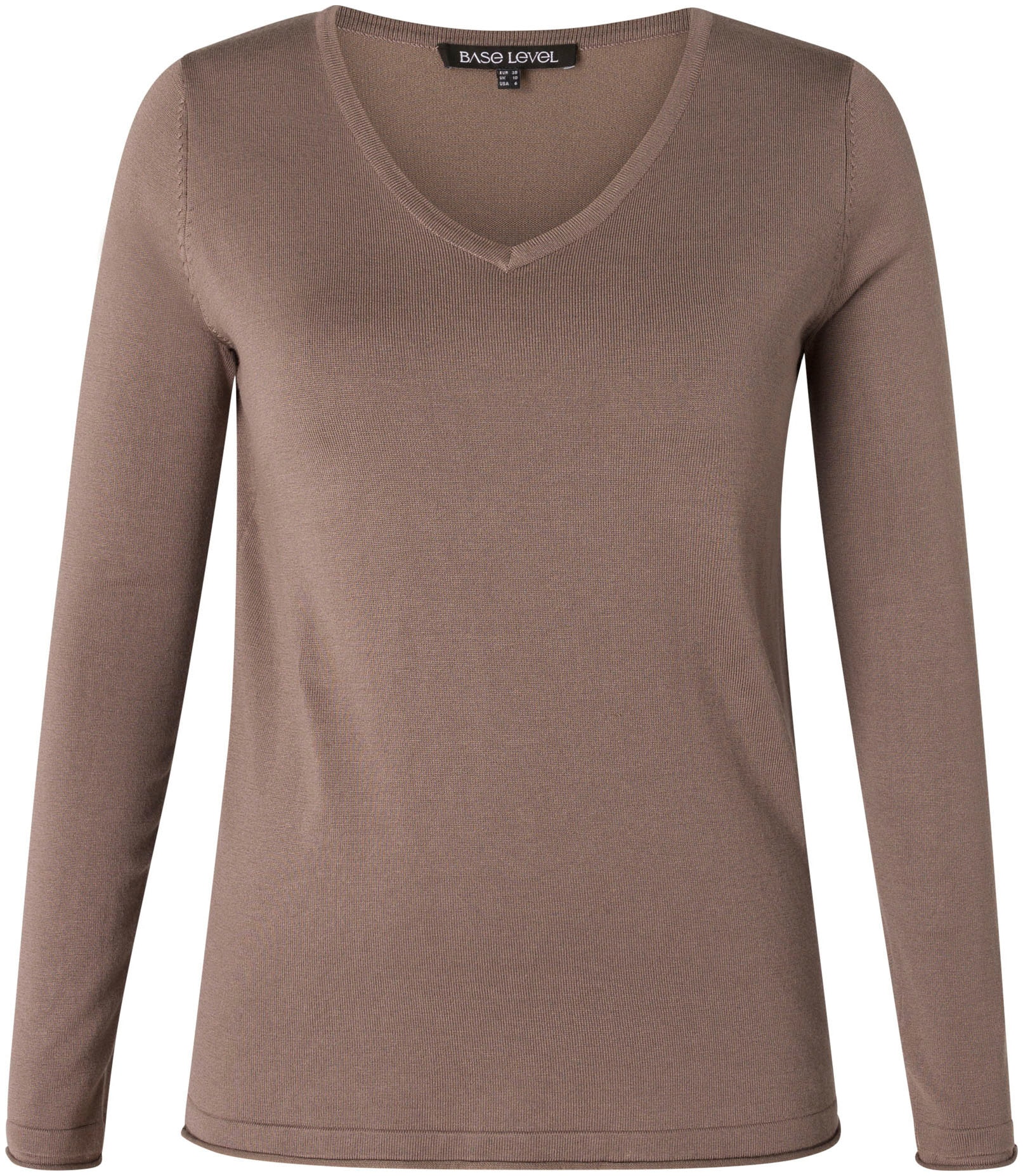Base Level V-Ausschnitt-Pullover, mit V-Ausschnitt günstig online kaufen