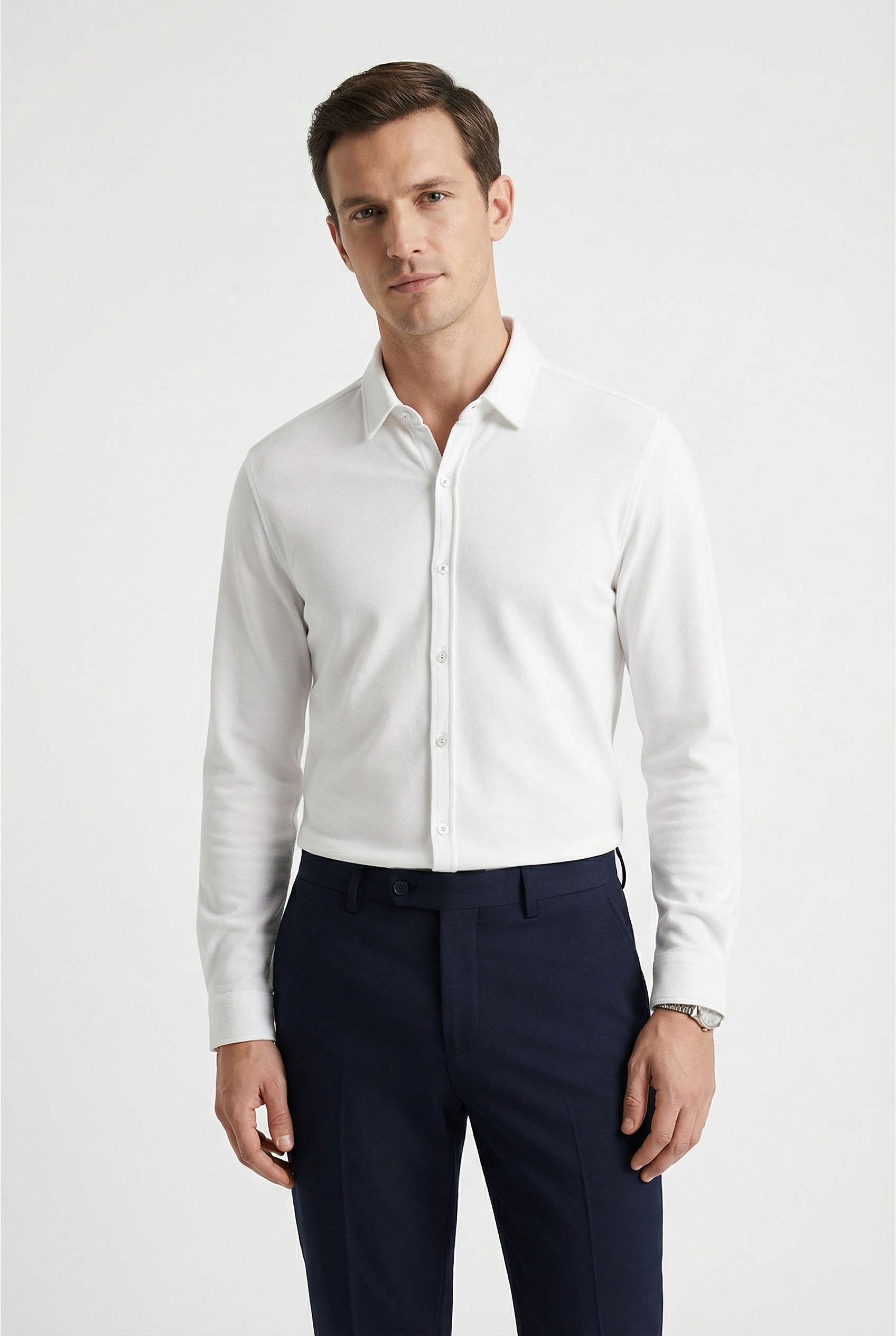 Cinque Businesshemd "CIRONI" bügelfreie Piquet Qualität, Leisure-Fit günstig online kaufen