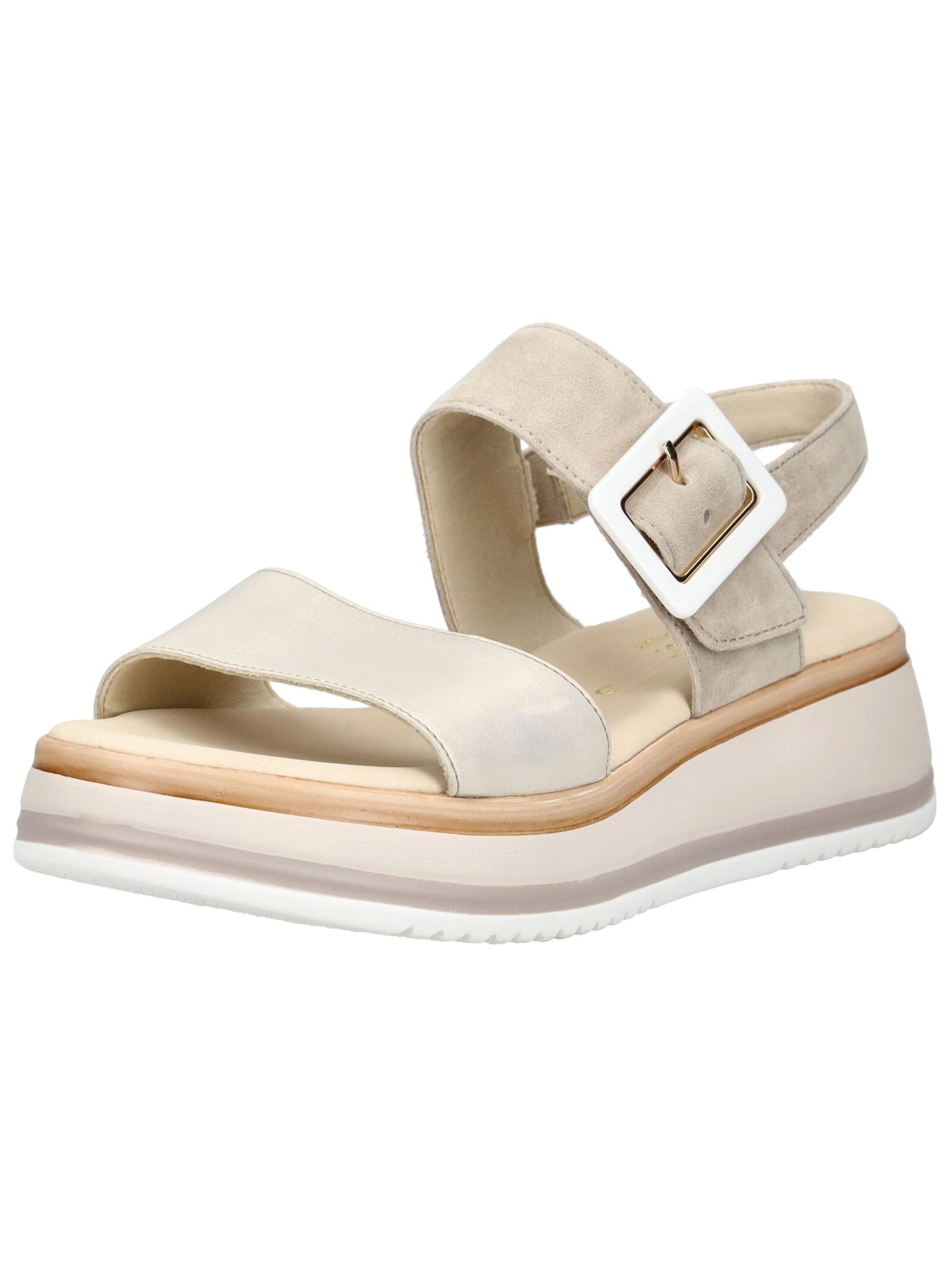 Gabor Comfort Riemchensandale "Gabor Comfort Sandalen Nappaleder" günstig online kaufen