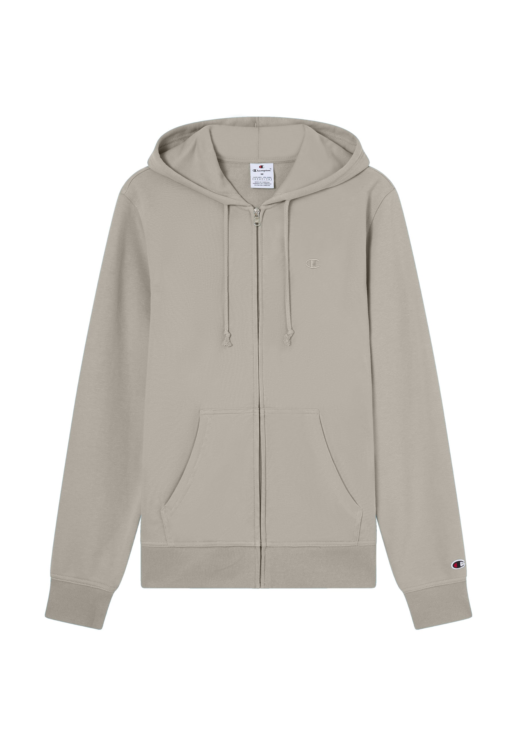 Champion Kapuzensweatjacke »ICONS TONAL Terry Full Zip Hoodie« mit Kapuze, für sportliche Aktivitäten und Freizeit