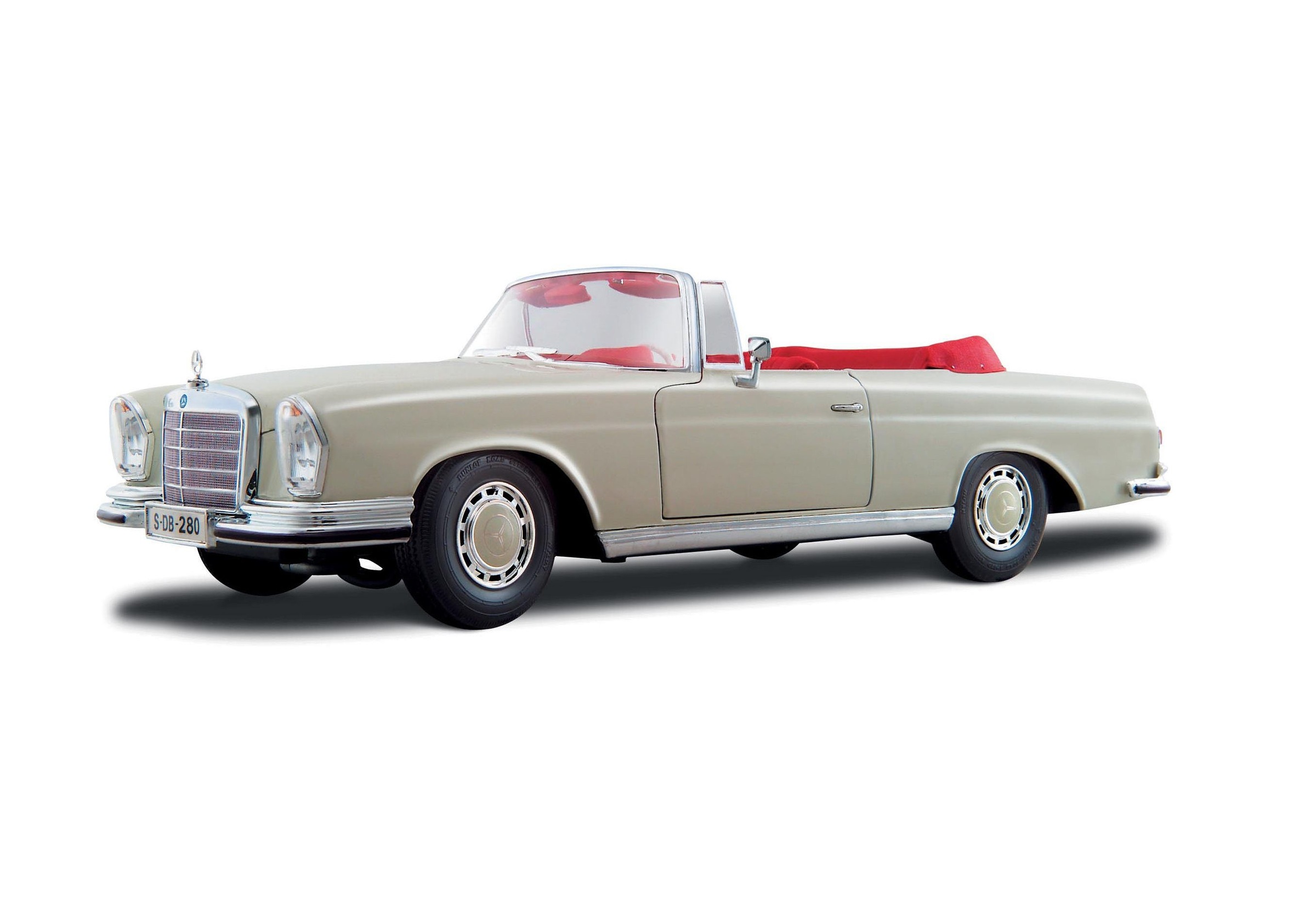 Sammlerauto Mercedes 280SE, Cabrio ´66, Maßstab 1:18