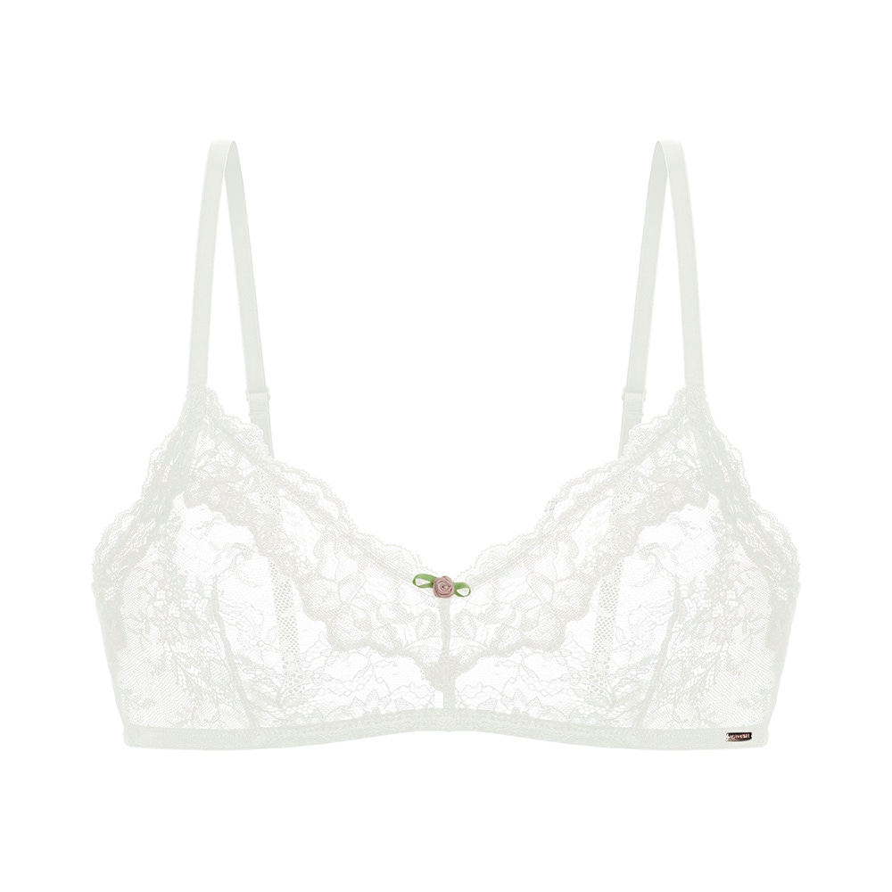 Dorina Bralette »ORIGINS-2PP«, Durchgehende Spitze mit Spitzenbesatz an den Körbchen, ohne Bügel