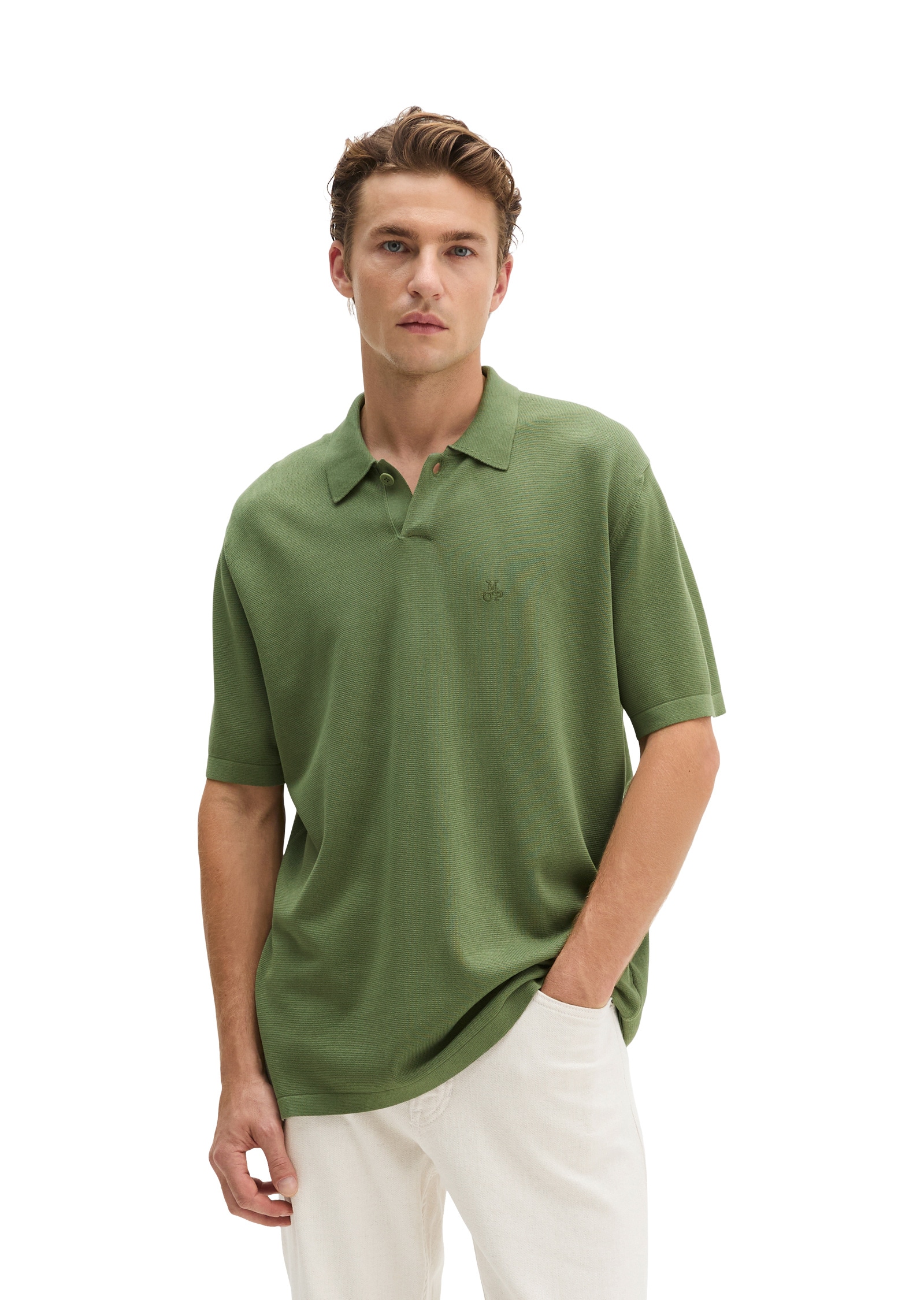 Marc OPolo Poloshirt "aus reiner Bio-Baumwolle"