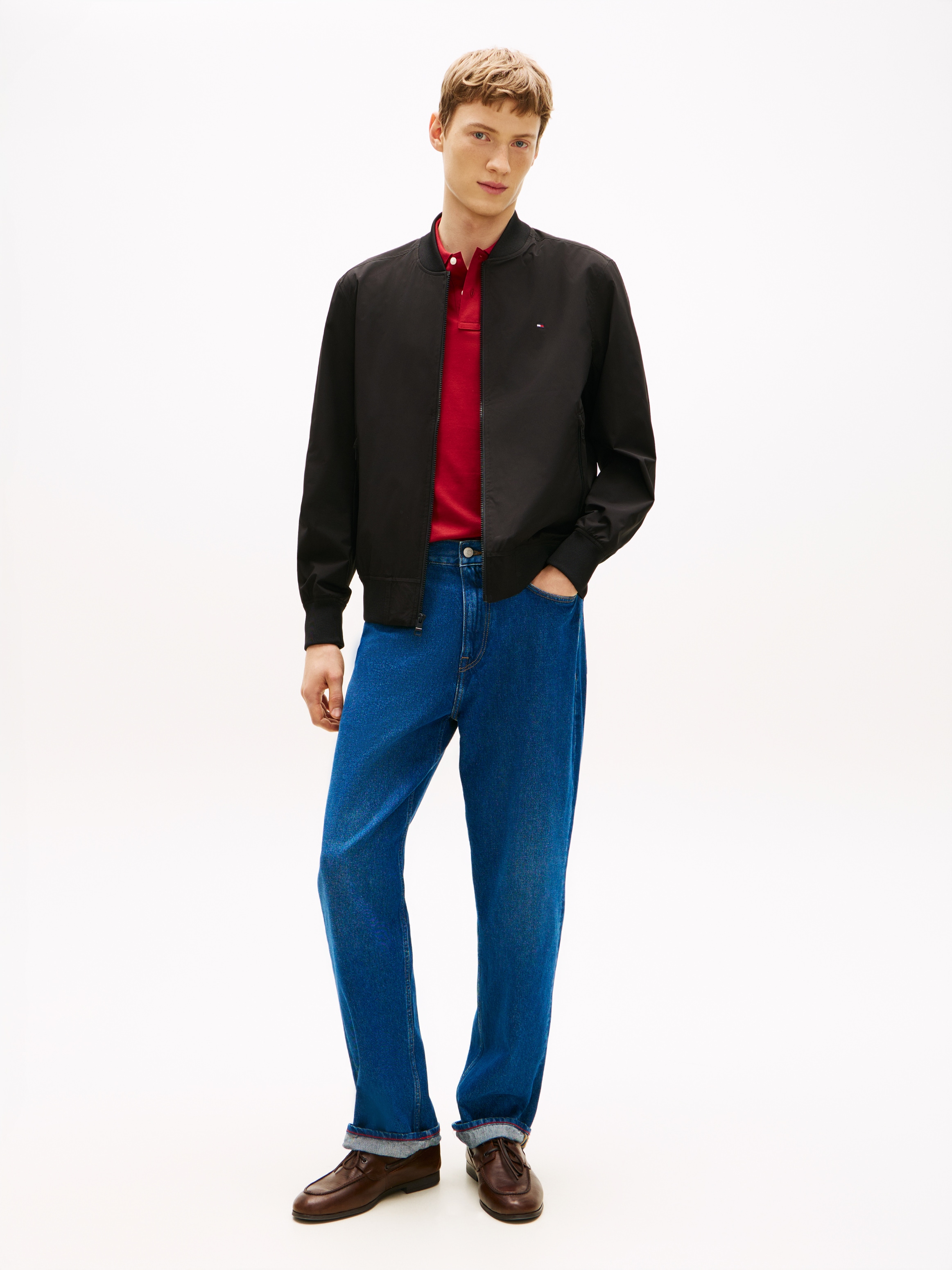 Tommy Hilfiger Bootsschuh »FLEXIBLE SLIM LEATHER BOAT SHOE«  Schnürschuh, Halbschuh mit Mokassinnaht