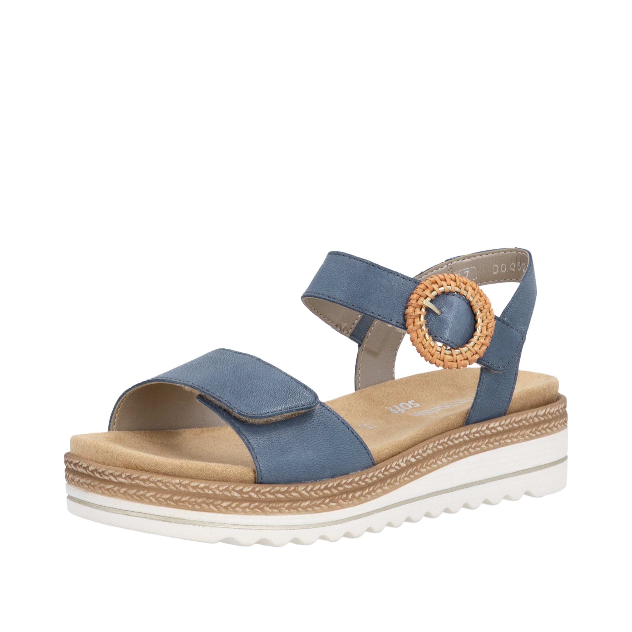 Remonte 1100000002199 Sommerschuh, Riemchensandale mit praktischen Klettverschlüssen