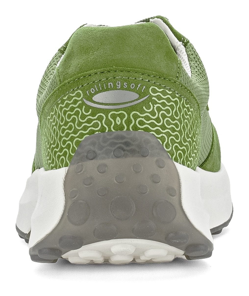Gabor Rollingsoft Keilsneaker, Freizeitschuh, Halbschuh, Schnürschuh mit OPTIFIT-Fußbett