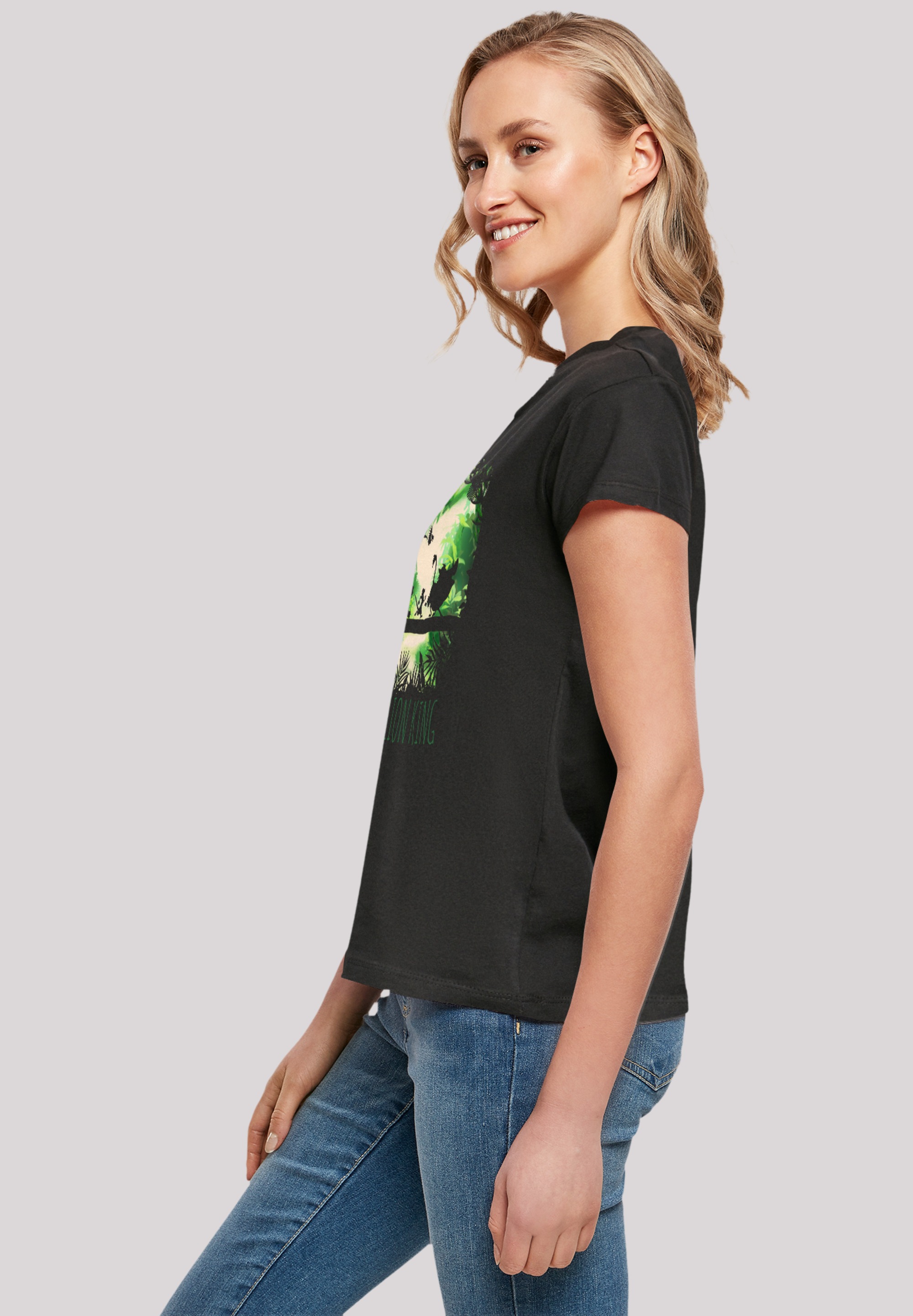Through »Disney T-Shirt Walking The Löwen Jungle«, König BAUR Premium | Qualität bestellen der F4NT4STIC