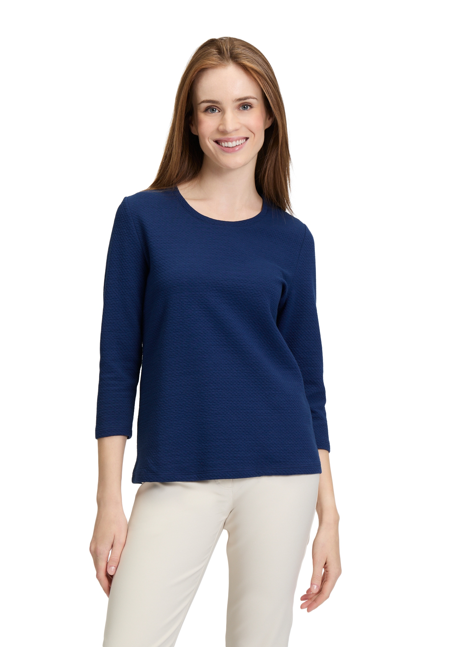 Betty Barclay 3/4-Arm-Shirt "Betty Barclay Damen Casual-Shirt mit Struktur" günstig online kaufen