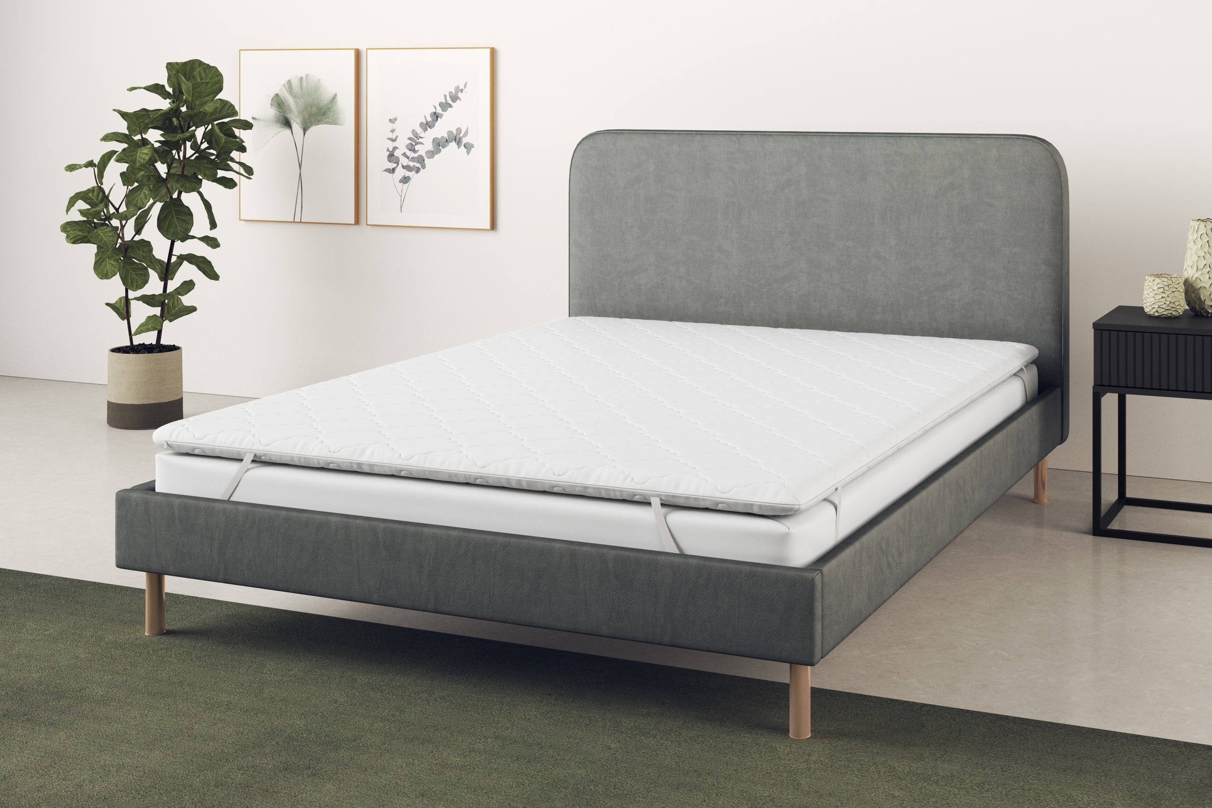 OTTO home Topper "Isay, Topper 90x200, 140x200, 180x200 cm" Matratze, Boxsp günstig online kaufen