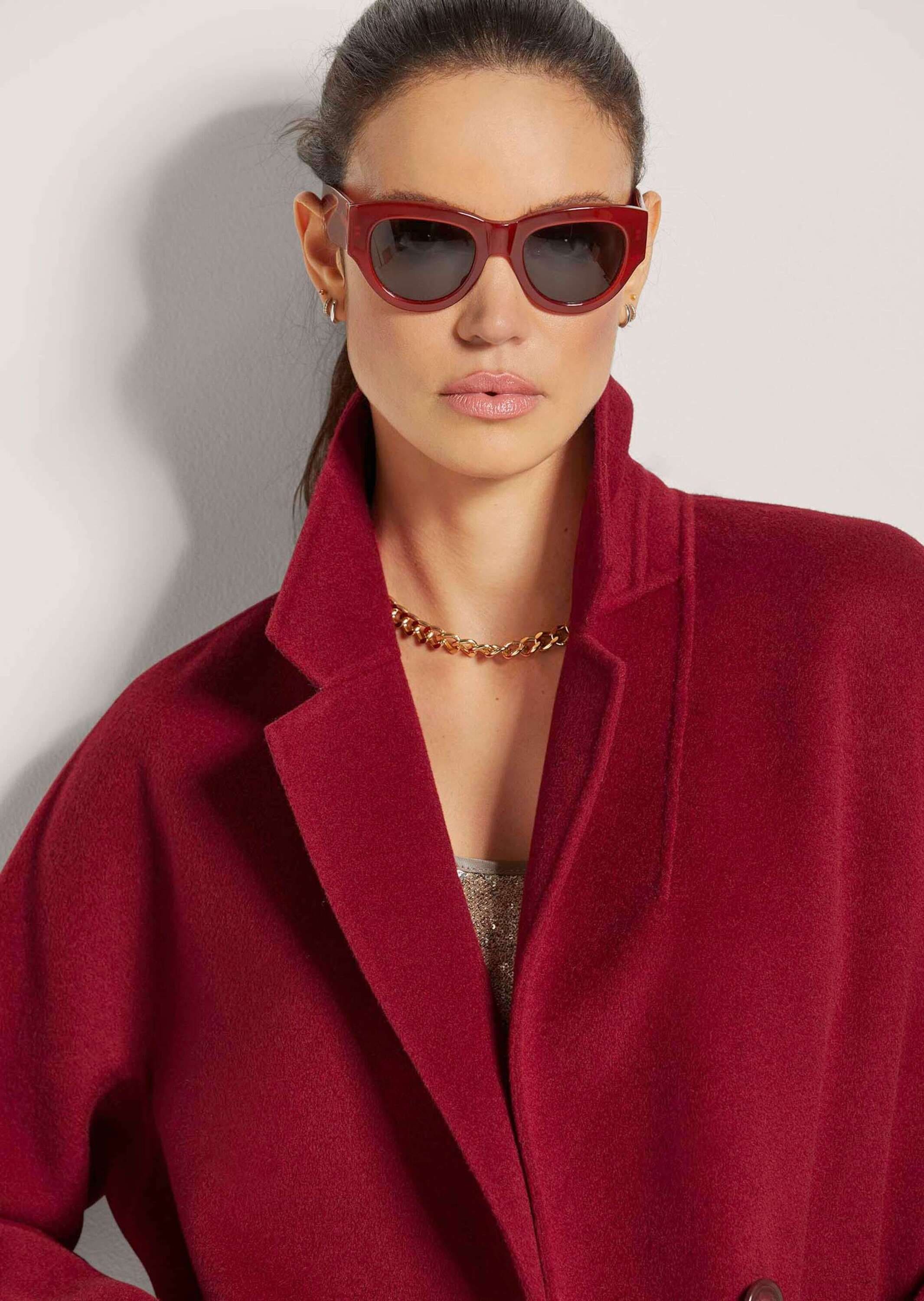 MADELEINE Langmantel »Kurzmantel Doubleface-Mantel aus reiner Wolle«