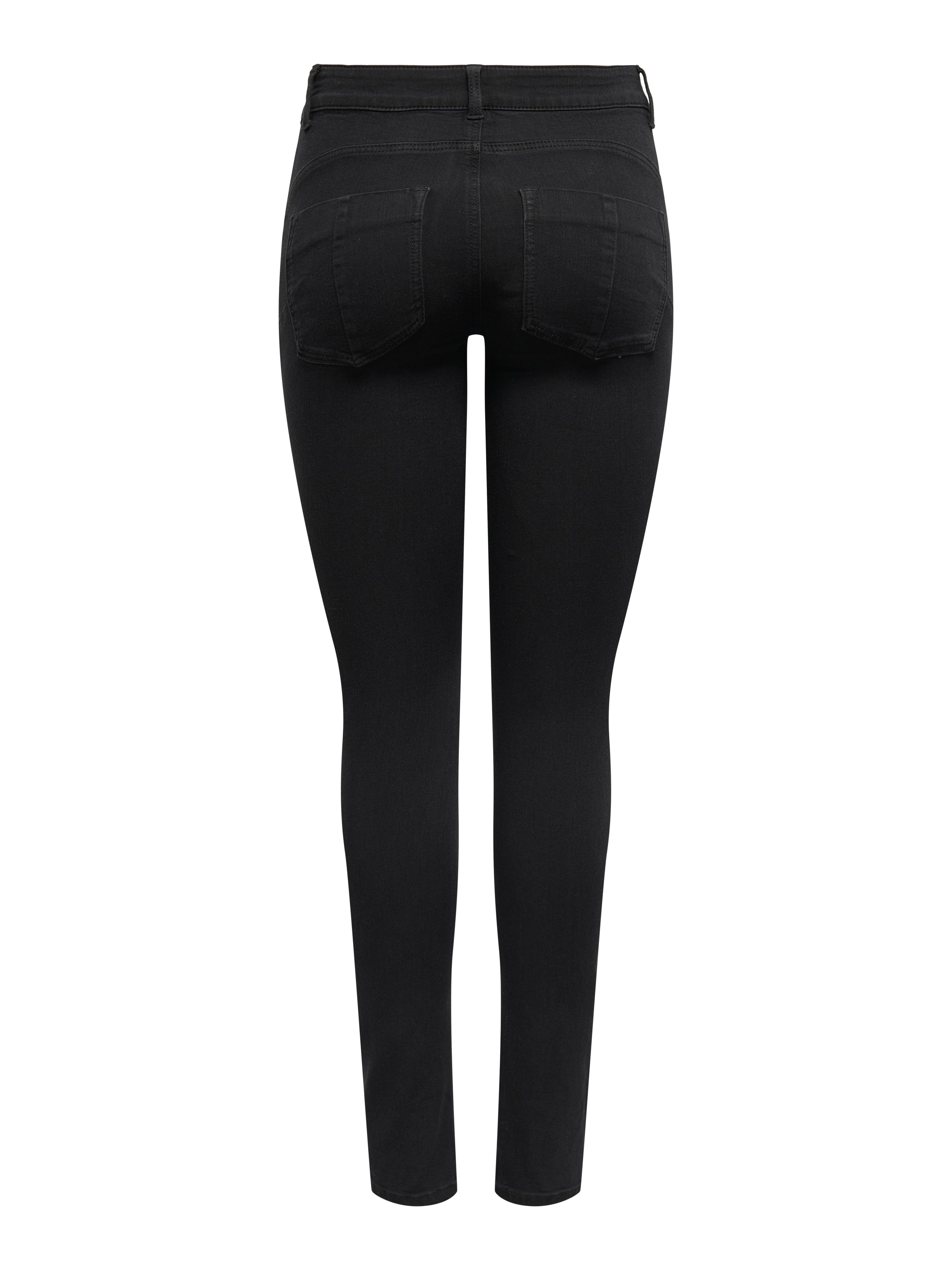 ONLY Skinny-fit-Jeans »ONLRAIN HW SK VIS BUTTON PUSH UP DNM PIM«