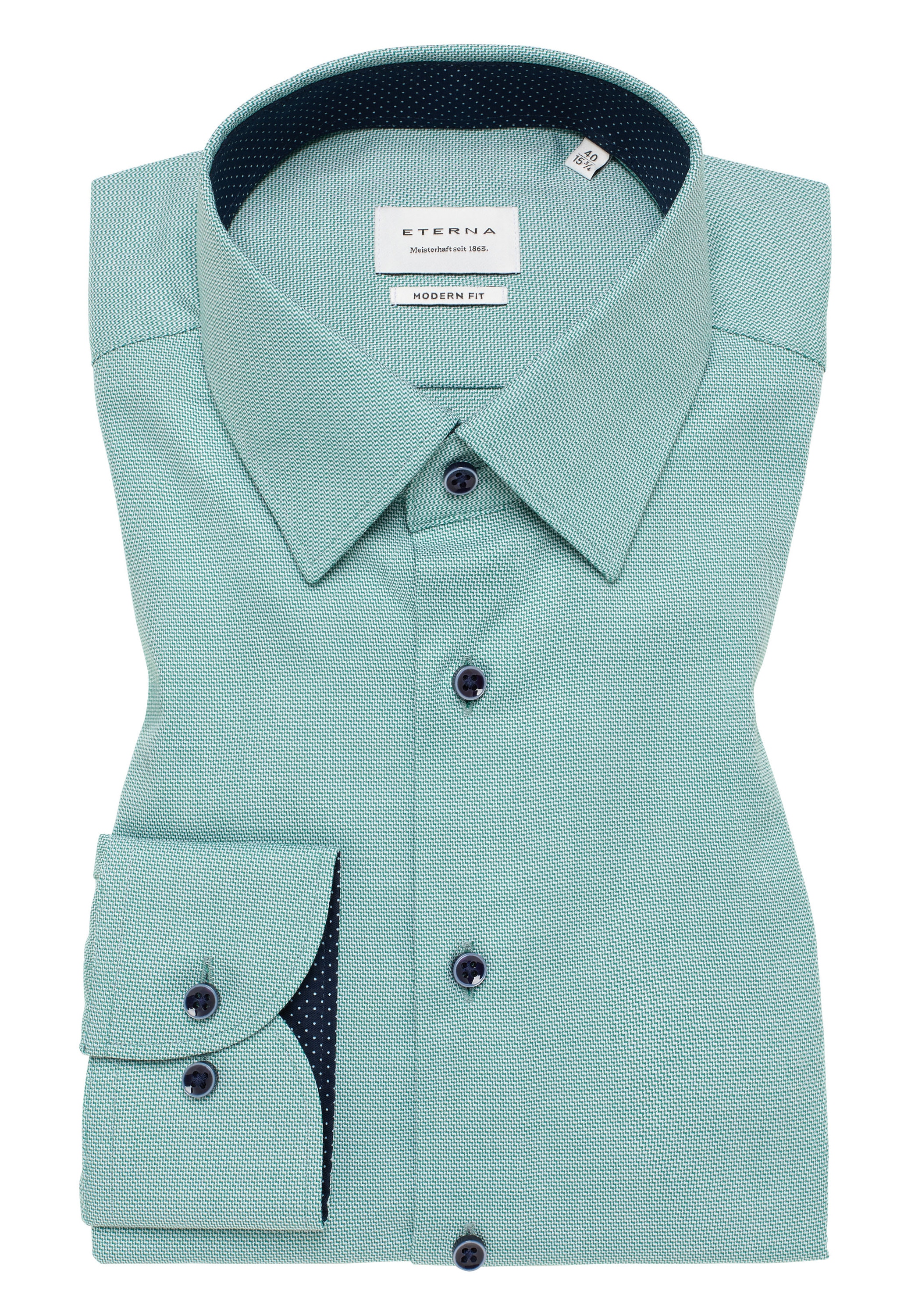 Eterna Langarmhemd »MODERN FIT« NON IRON (bügelfrei)