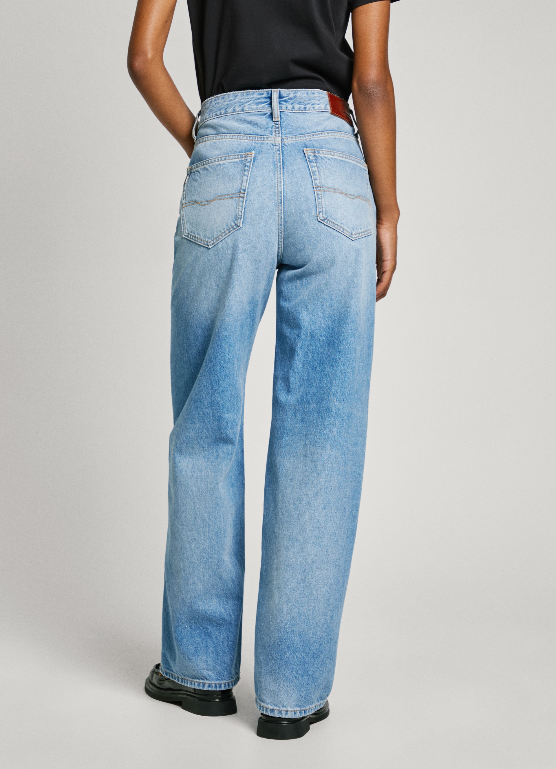 Pepe Jeans Gerade Jeans »STRAIGHT JEANS UHW«, mit hohem Bund