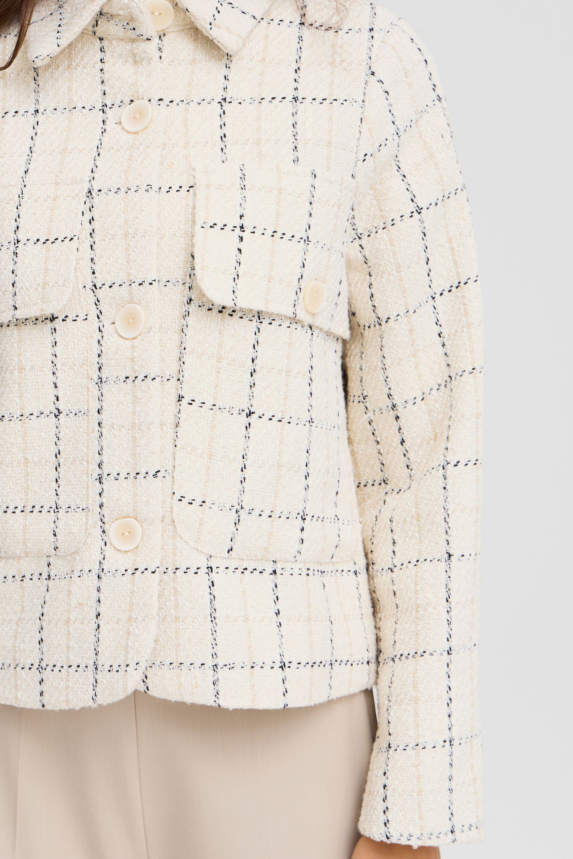 fransa Kurzjacke »Kurzjacke FRCHANI JA 1«, ohne Kapuze
