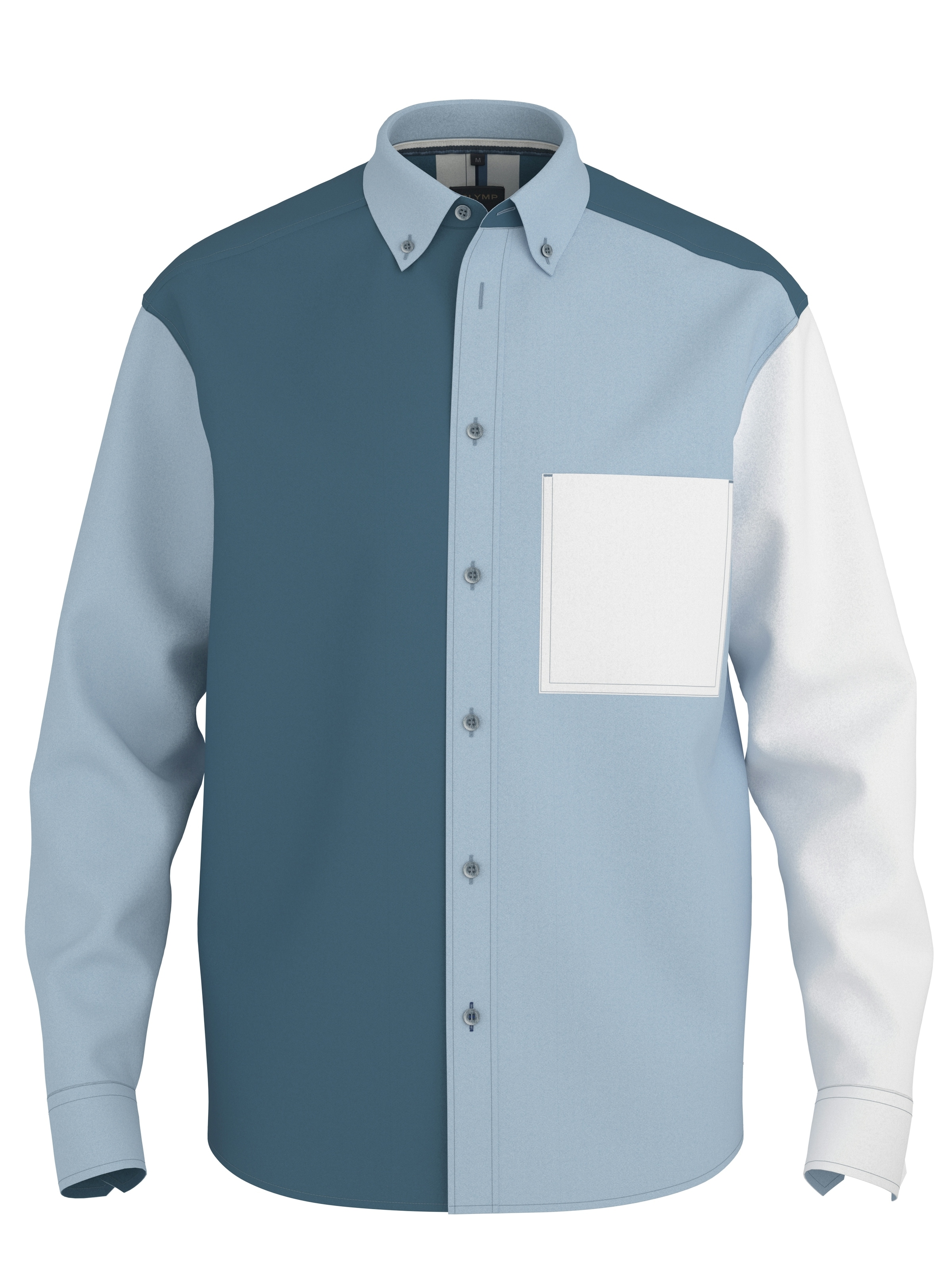 OLYMP Langarmhemd Button-Down-Kragen, Overshirt günstig online kaufen
