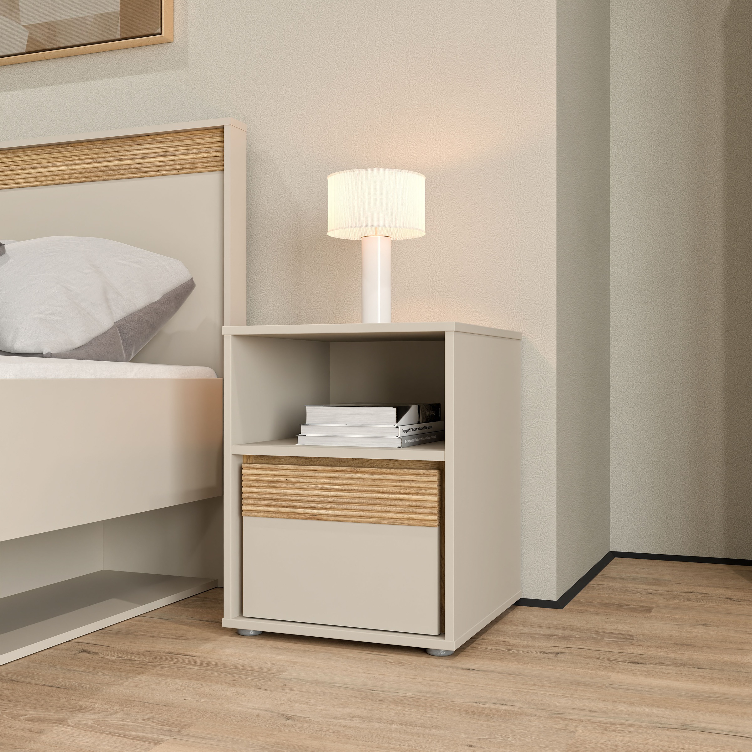 FORTE Nachtkommode, B/H/T 41,3/52,1/42 cm günstig online kaufen