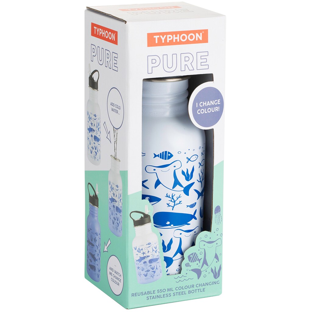 Typhoon Trinkflasche »PURE, Sealife«