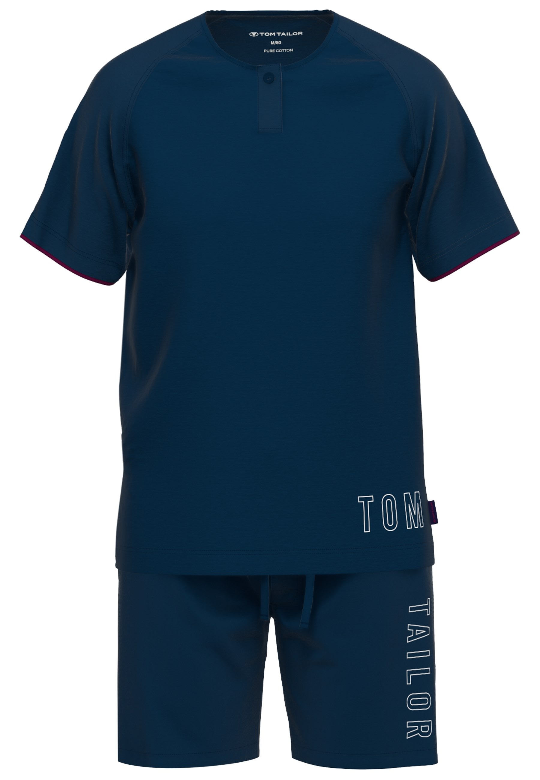 TOM TAILOR Shorty »Kilkenny«, (2 tlg.), Mit großem Wording