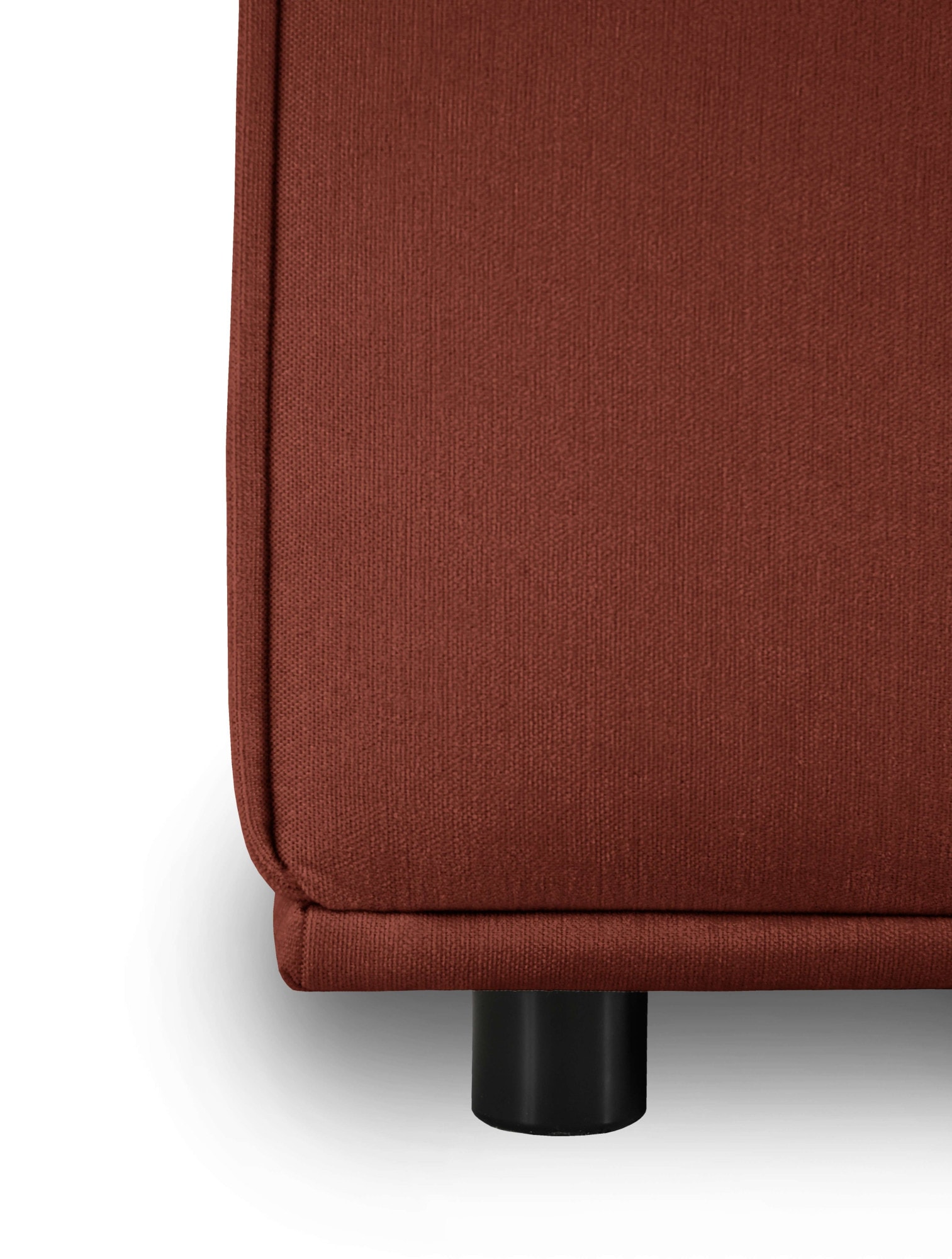Home affaire Ecksofa »Avelin, 228 cm, L-Form, Chenille, Struktur-Boucle«, mit Wellenunterfederung, Kedernaht, bodentief, Skandi-Design