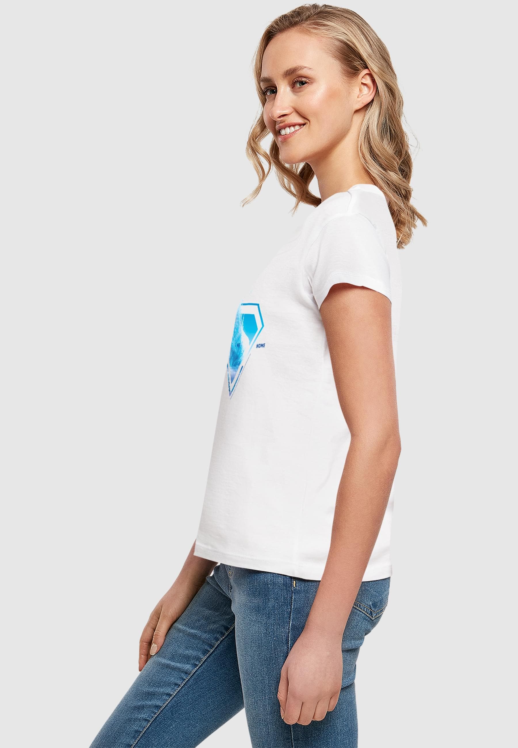 ABSOLUTE CULT T-Shirt »ABSOLUTE CULT Ladies Superman Logo Svalbard Take Me Home Box Tee«, (1 tlg.)