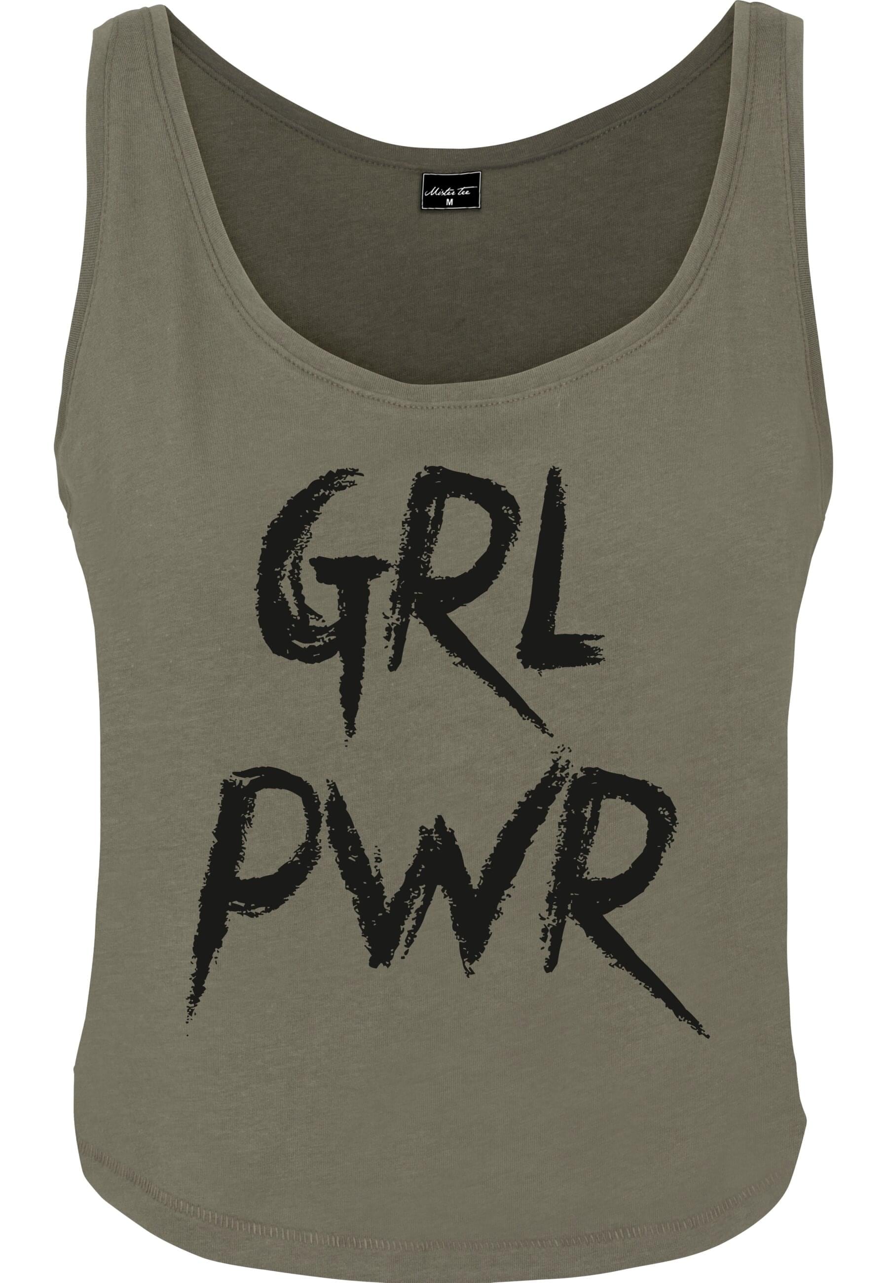 MisterTee Muskelshirt "MisterTee Damen Ladies GRL PWR Tank" 1 Stk. tlg. günstig online kaufen