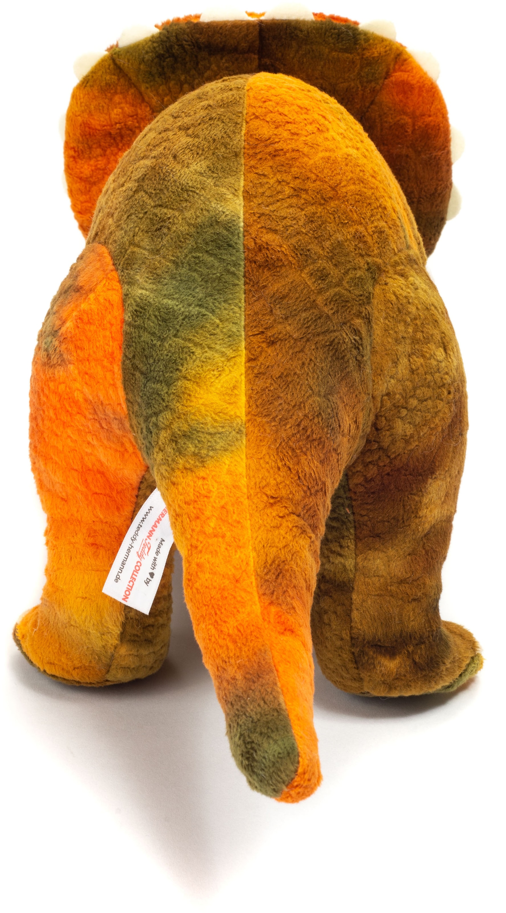 Teddy Hermann® Kuscheltier »Dinosaurier Triceratops, 42 cm«, zum Teil aus recyceltem Material