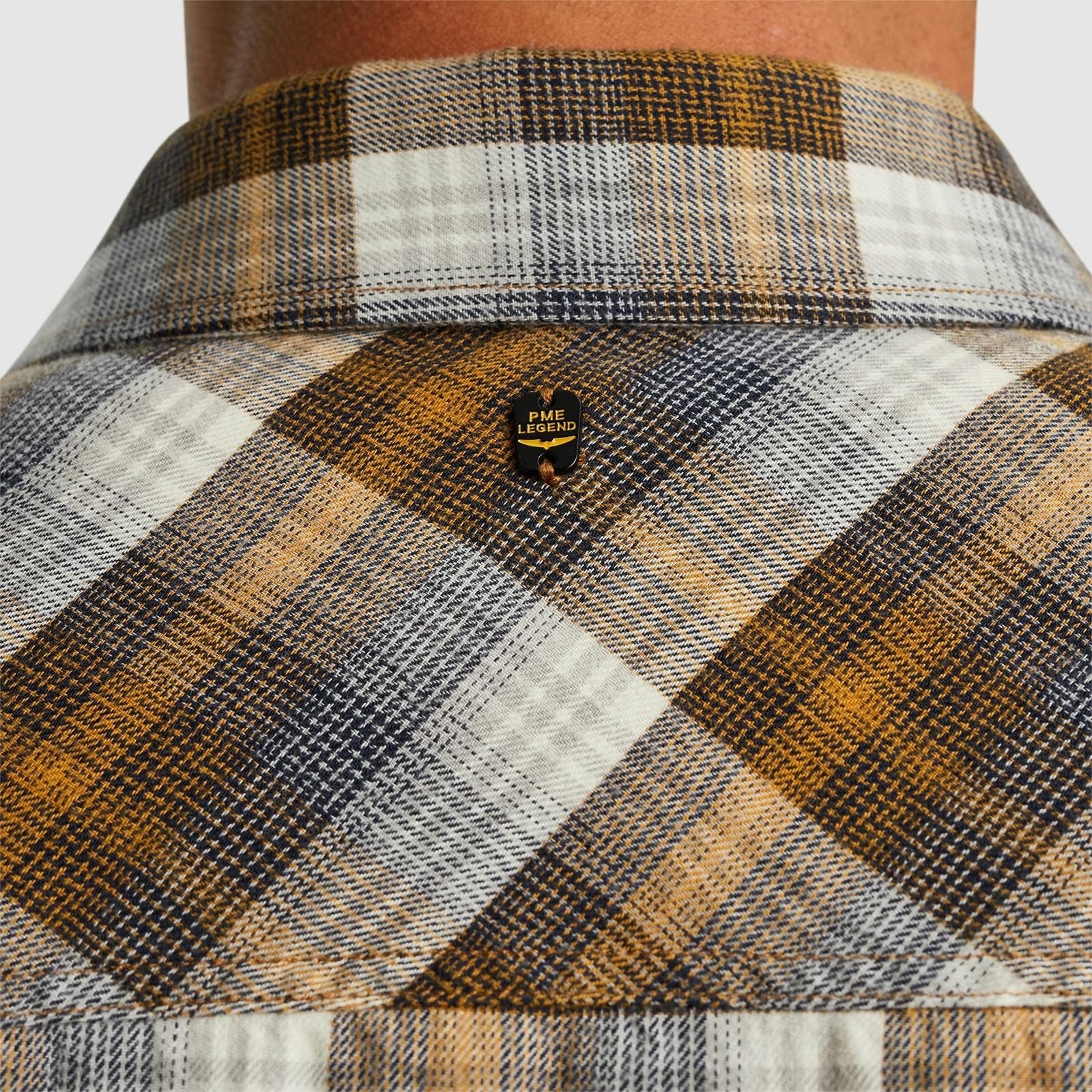 PME LEGEND Karohemd »Long Sleeve Shirt Twill Yarndyed Check«, mit Karomuster