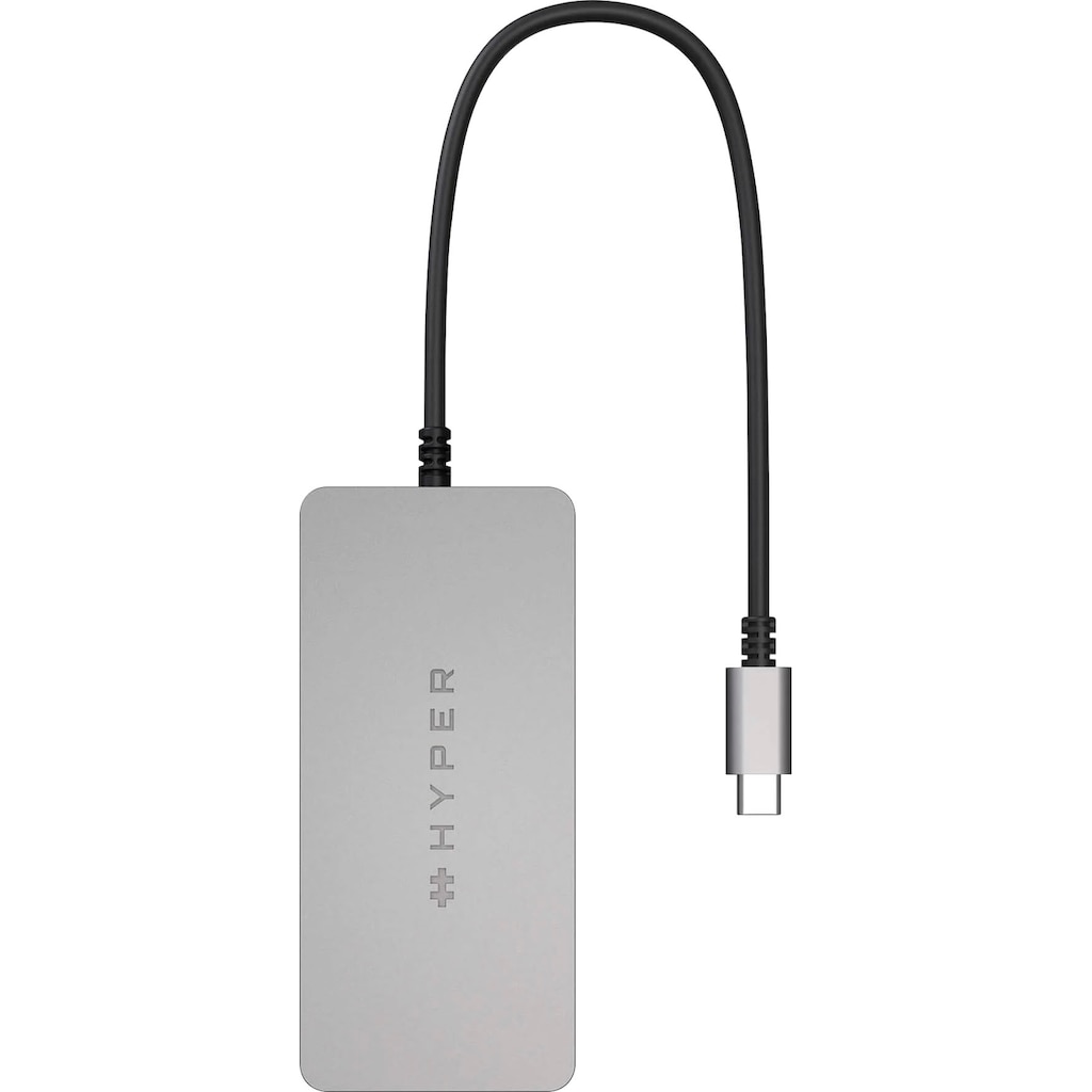 Hyper Adapter »5-Port USB-C Hub«, USB-C zu USB Typ C-HDMI-RJ-45 (Ethernet)-USB Typ A