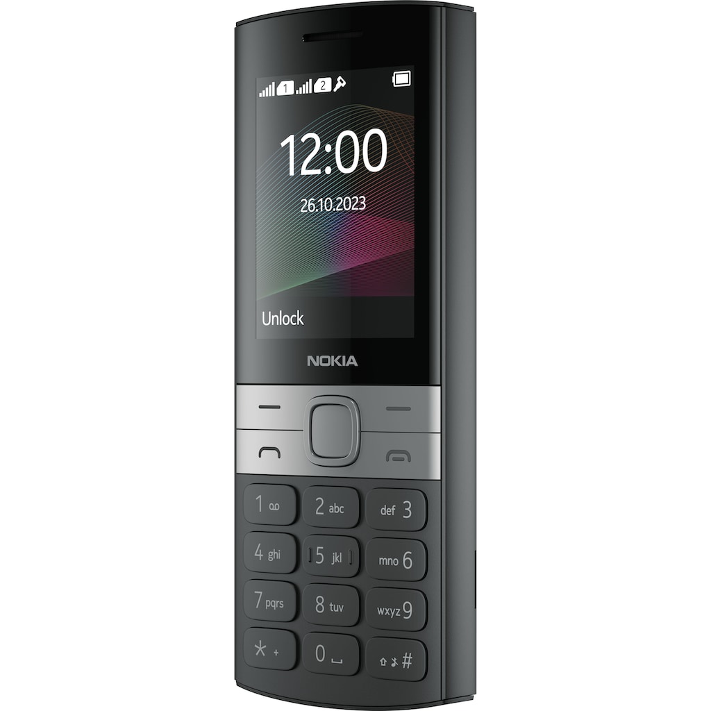 Nokia Handy »150 2G Edition 2023«, schwarz, 6,09 cm/2,4 Zoll