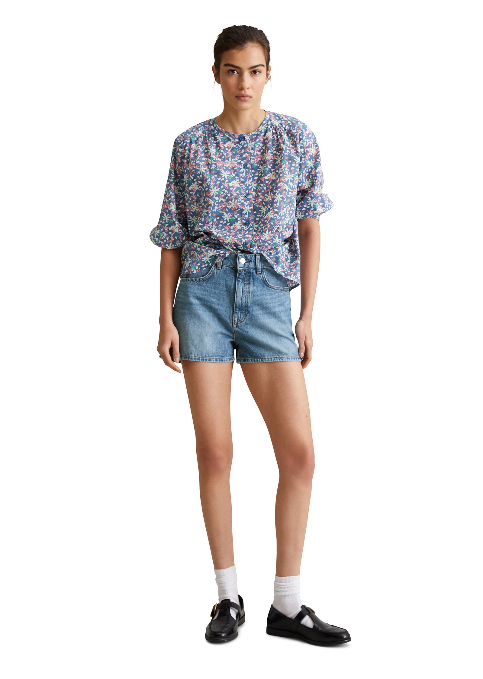 Marc O'Polo DENIM Shorts »aus Rigid-Denim«